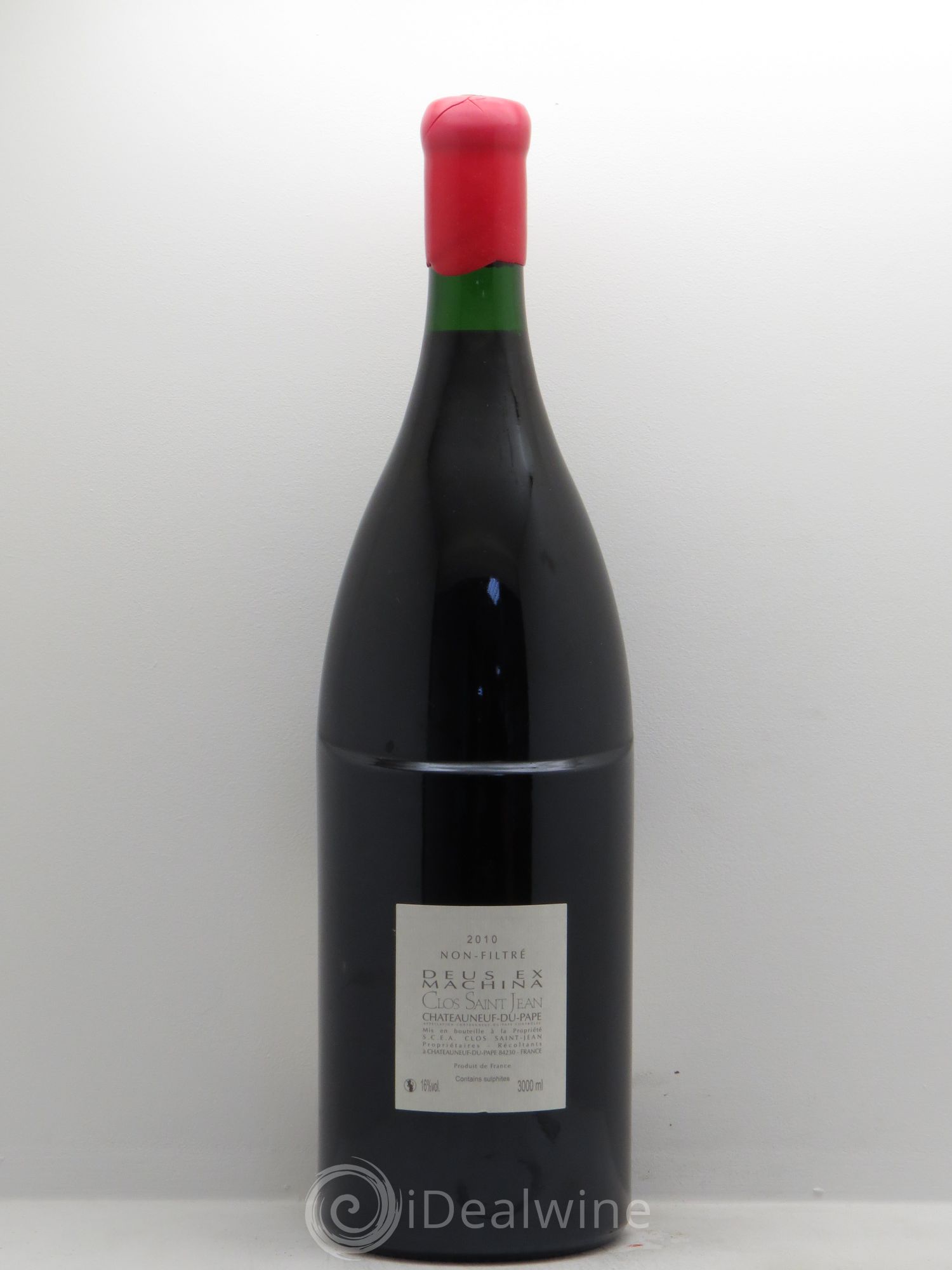 Châteauneuf-du-Pape Clos Saint-Jean Deus Ex Machina Pascal et Vincent Maurel 2010 - Lotto di 1 jéroboam - 1