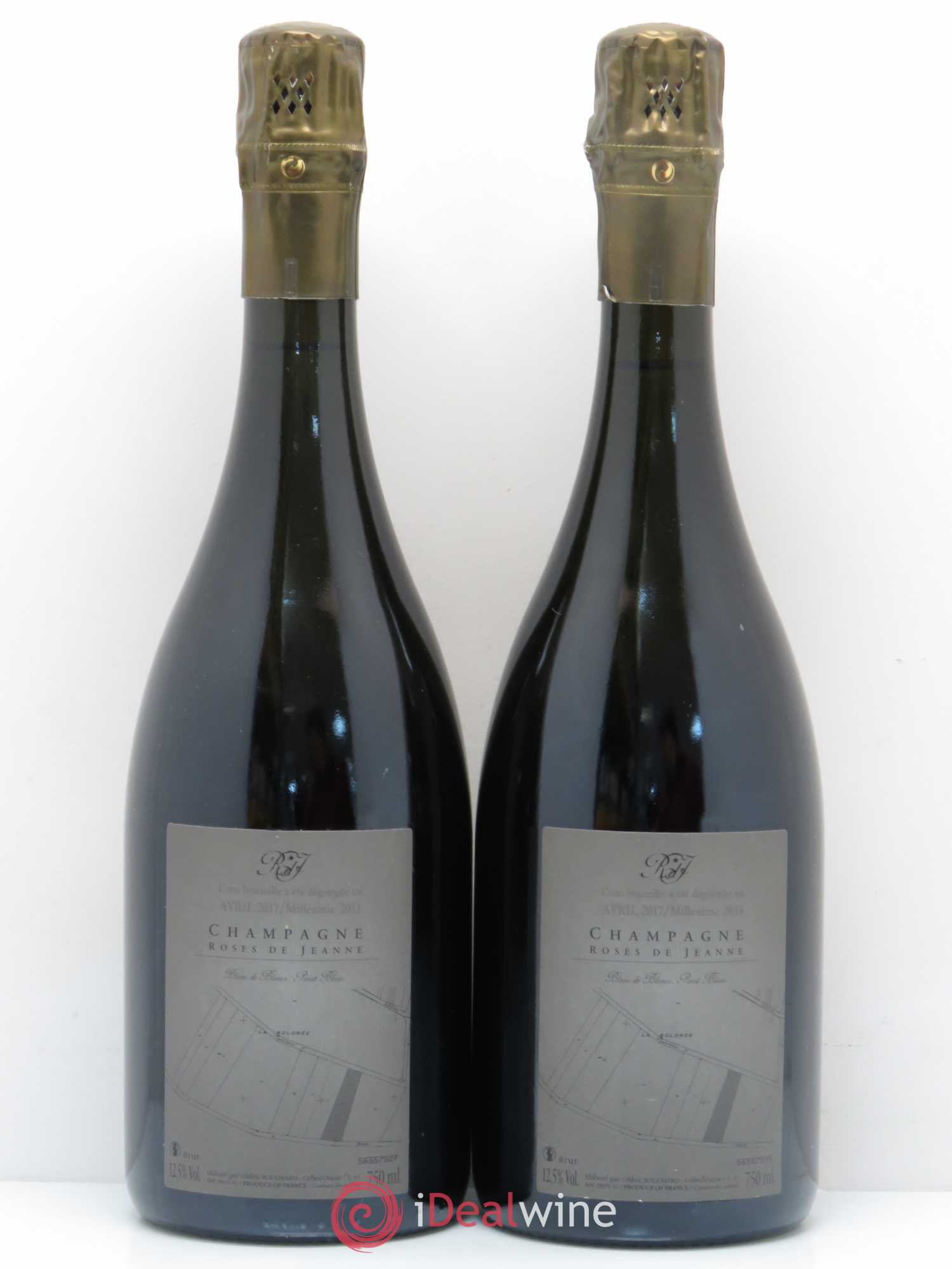 Roses de Jeanne La Bolorée Cédric Bouchard 2013 - Lot de 2 bouteilles - 1