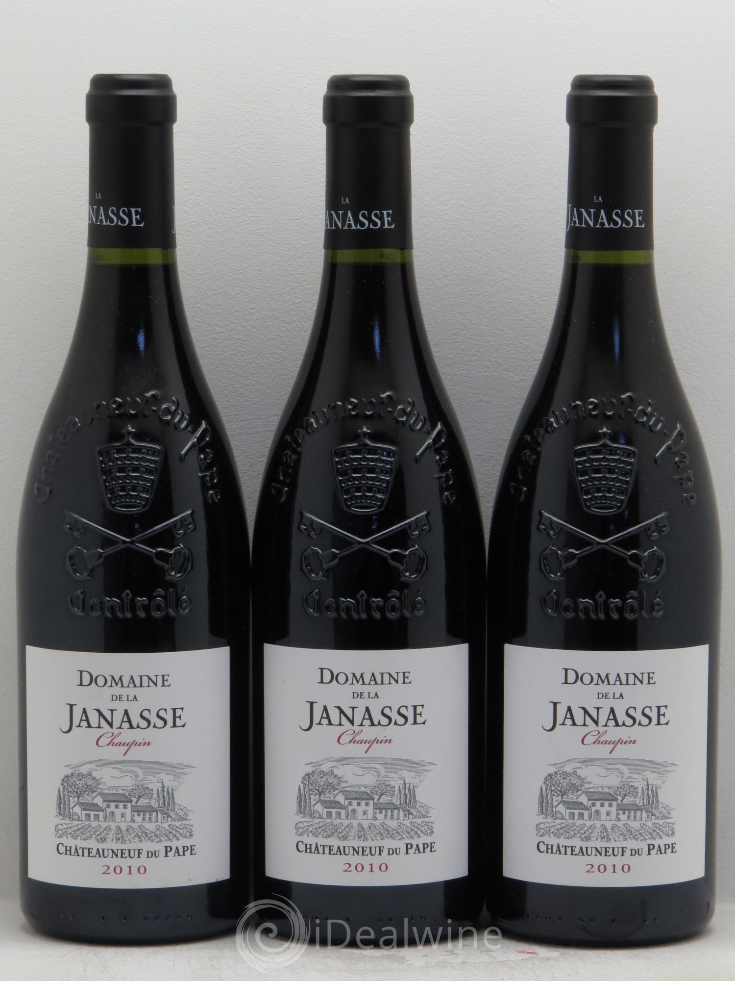 Châteauneuf-du-Pape Cuvée Chaupin La Janasse (Domaine de) 2010 - Lot de 3 bouteilles - 0