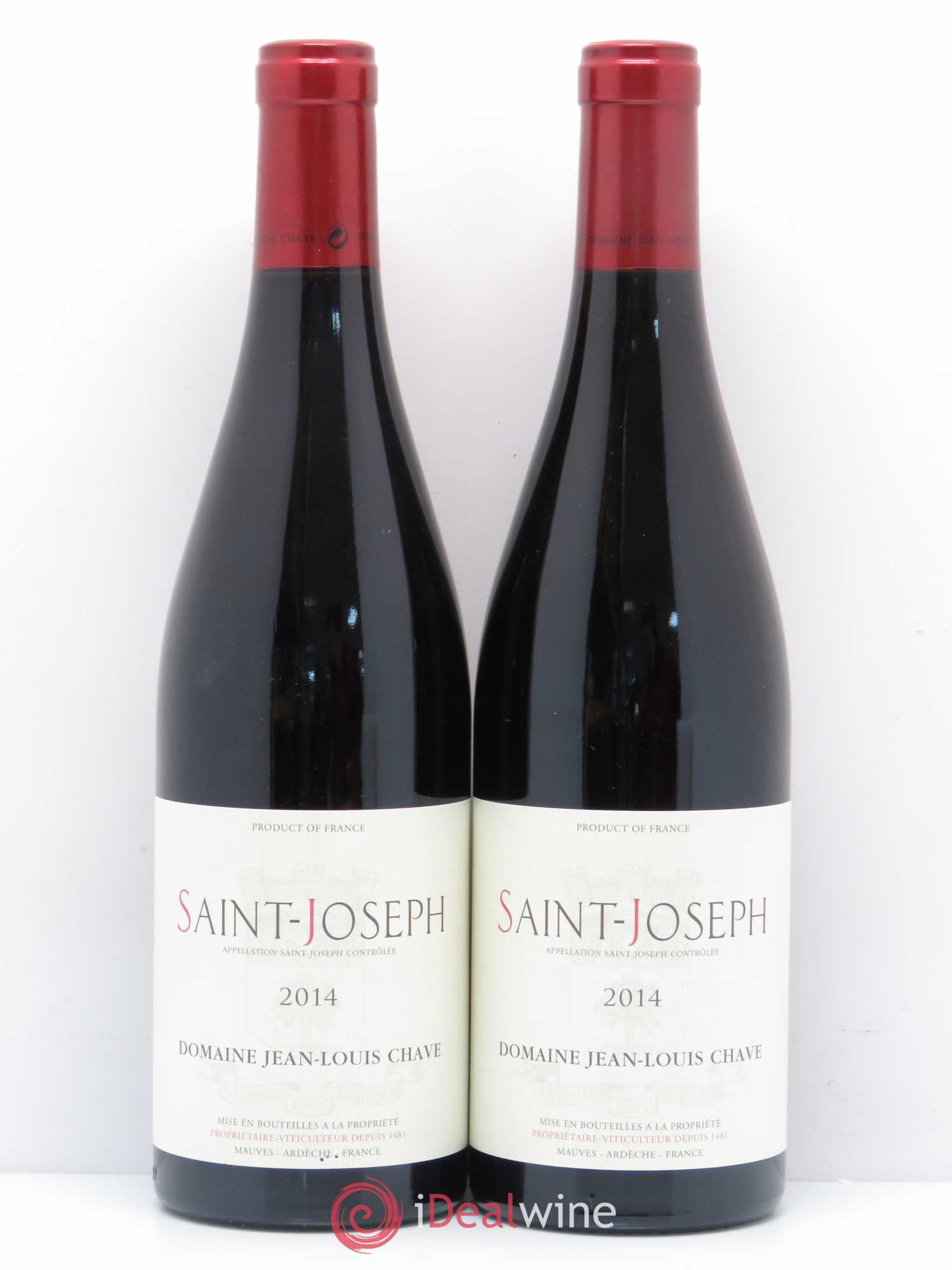 Saint-Joseph Jean-Louis Chave 2014 - Lot de 2 bouteilles - 0
