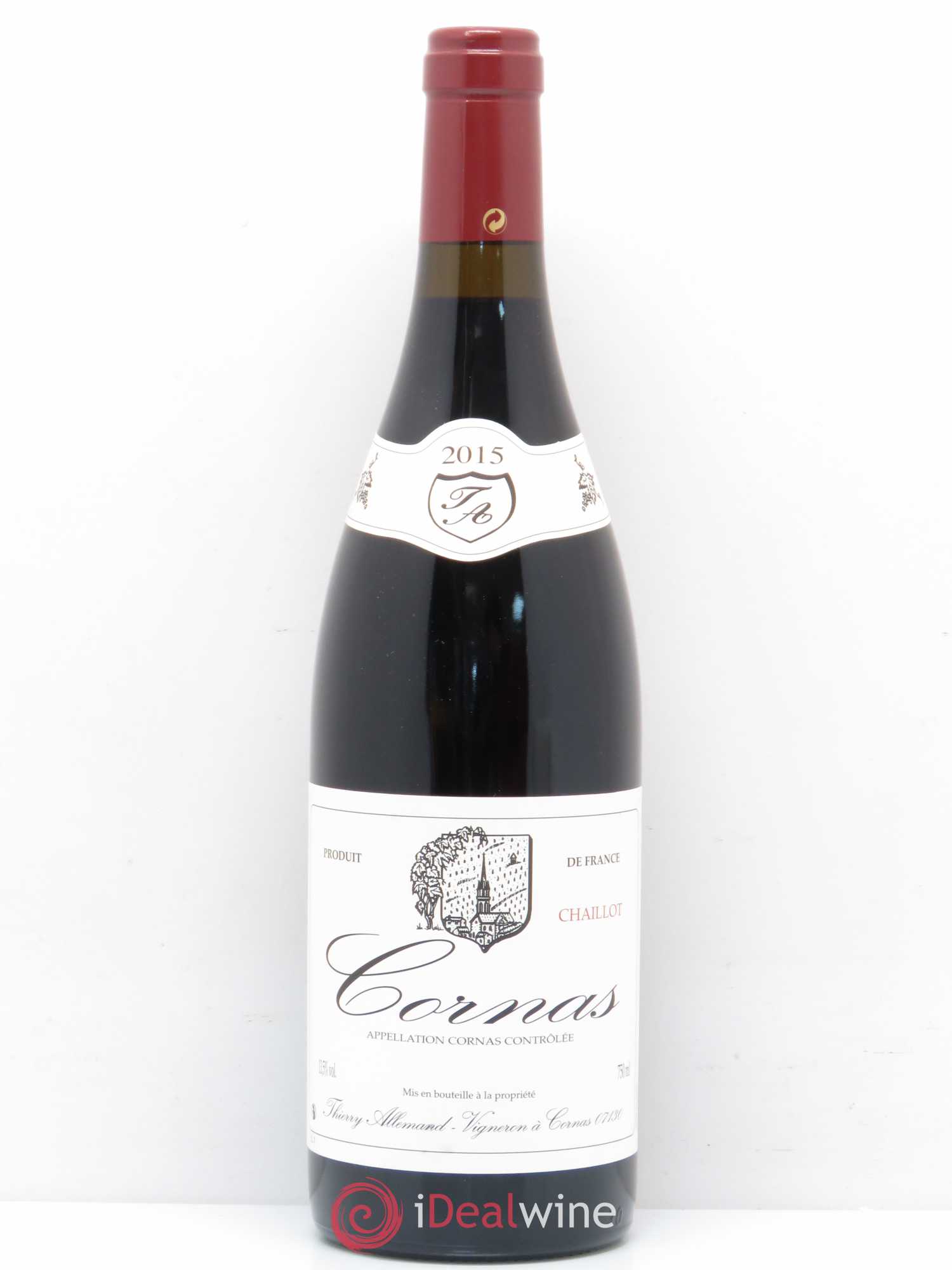 Cornas Chaillot Thierry Allemand 2015 - Lot de 1 bouteille - 0