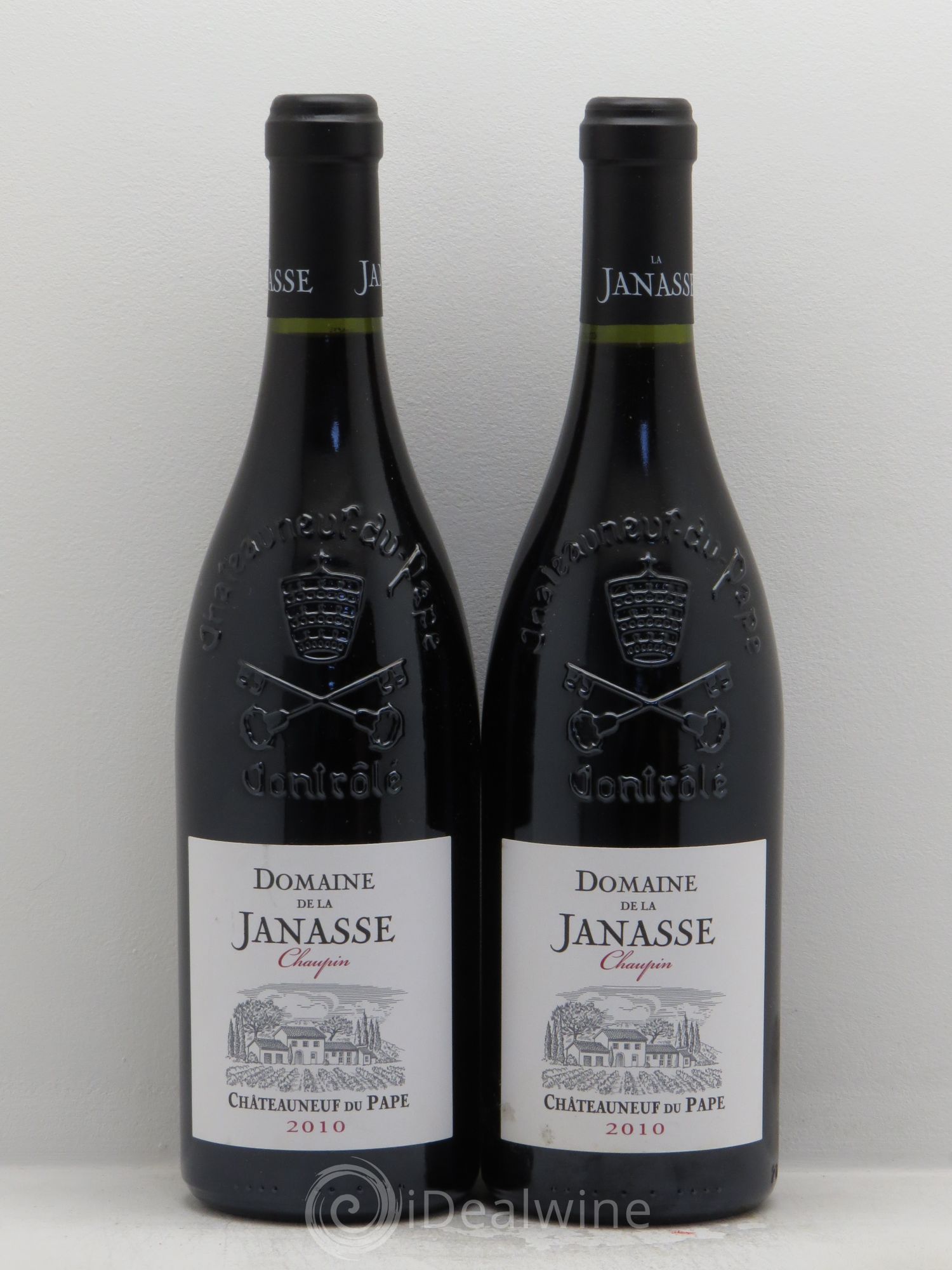 Châteauneuf-du-Pape Cuvée Chaupin La Janasse (Domaine de) 2010 - Lot de 2 bouteilles - 0