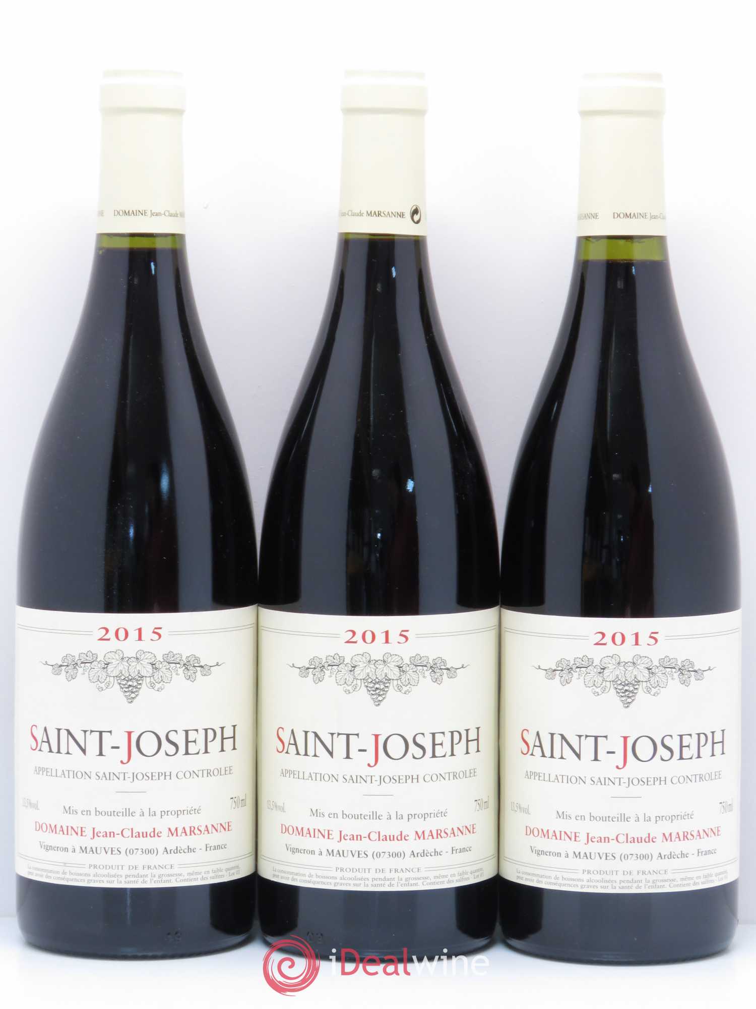 Saint-Joseph Jean-Claude Marsanne (Domaine) 2015 - Lot de 6 bouteilles - 2