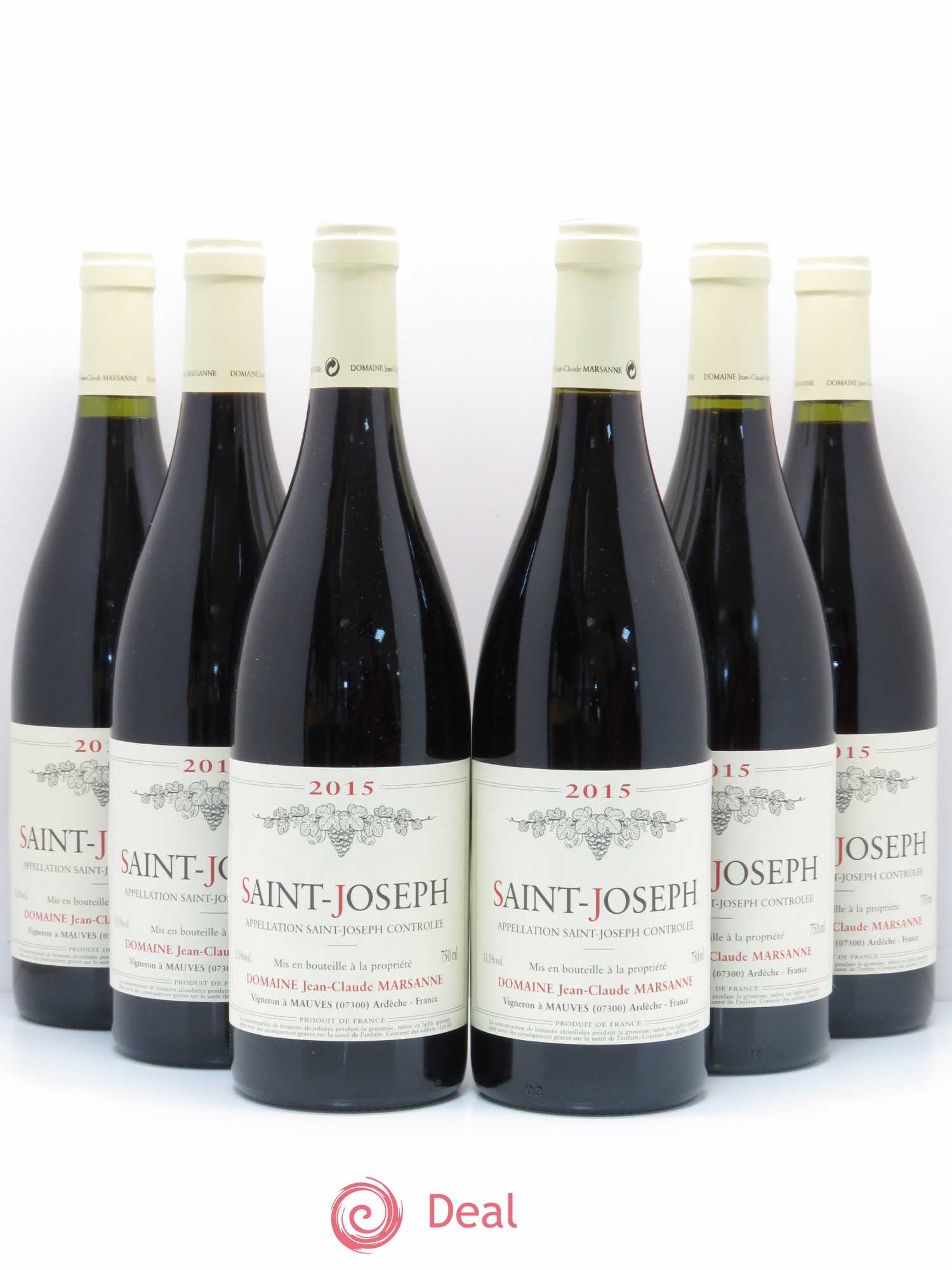 Saint-Joseph Jean-Claude Marsanne (Domaine) 2015 - Lot de 6 bouteilles - 0
