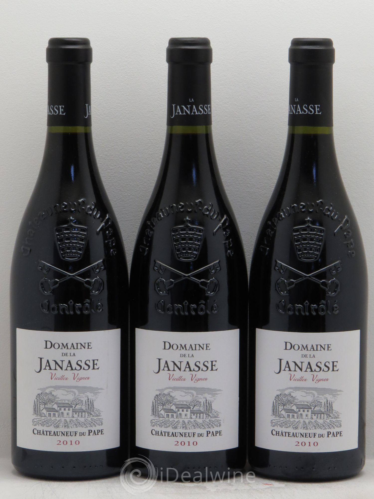 Châteauneuf-du-Pape Cuvée Vieilles Vignes La Janasse (Domaine de) 2010 - Lot de 3 bouteilles - 0