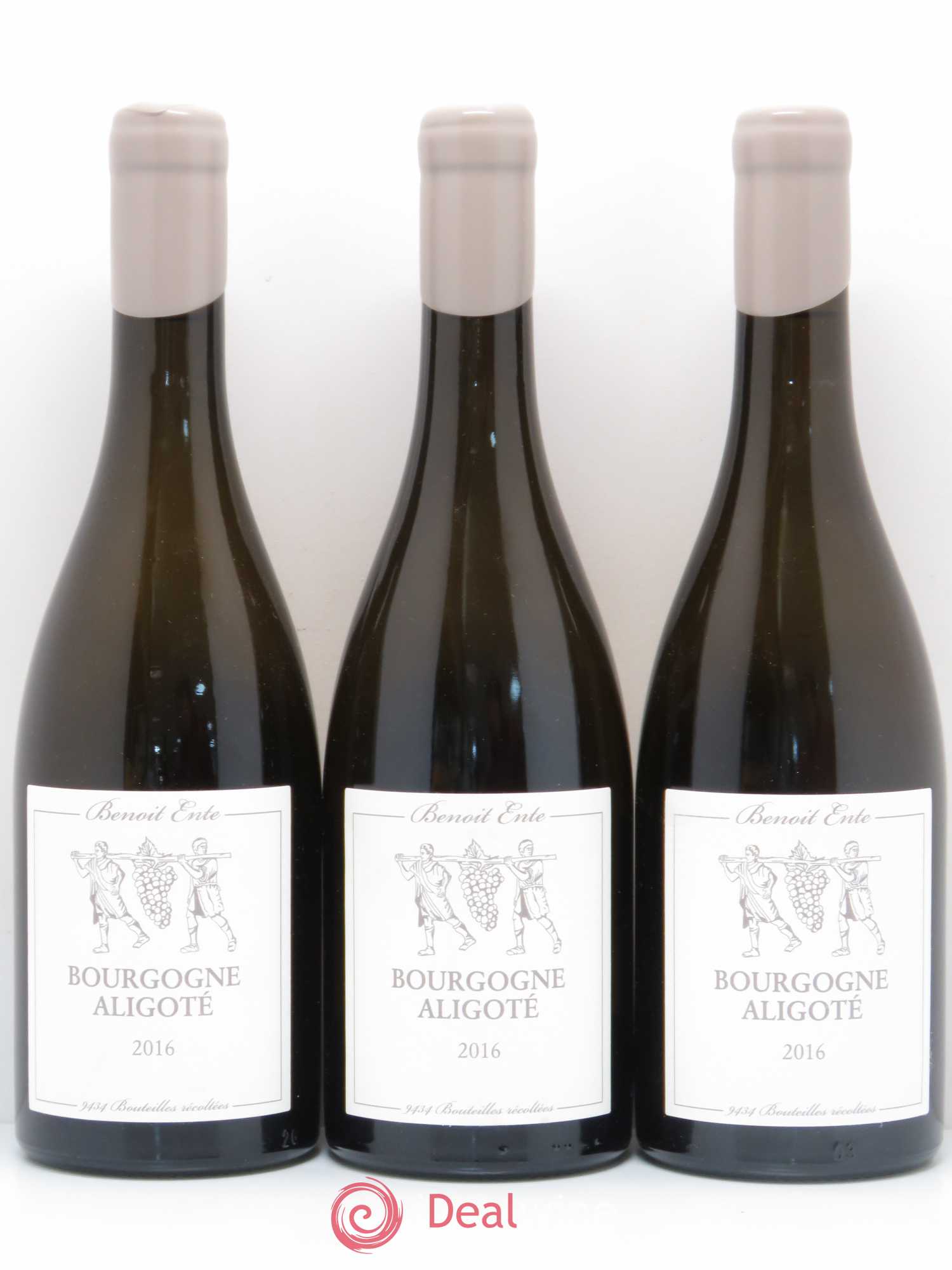 Bourgogne Aligoté Benoit Ente 2016 - Lot de 3 bouteilles - 0