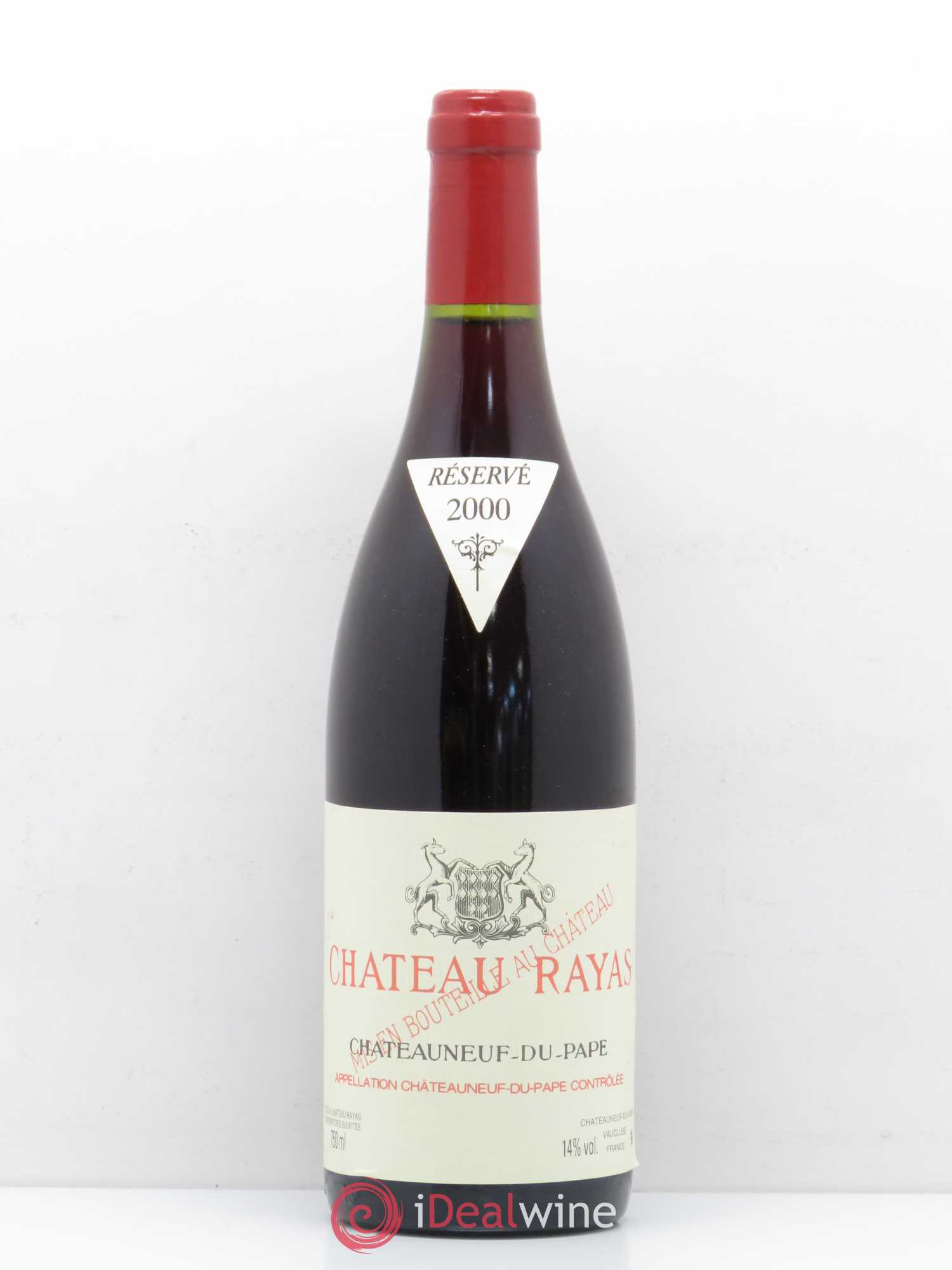 Châteauneuf-du-Pape Château Rayas Emmanuel Reynaud 2000 - Lot de 1 bouteille - 0
