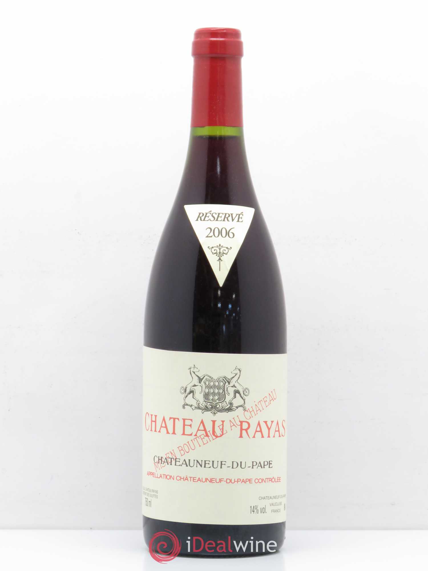 Châteauneuf-du-Pape Château Rayas Emmanuel Reynaud 2006 - Lot de 1 bouteille - 0