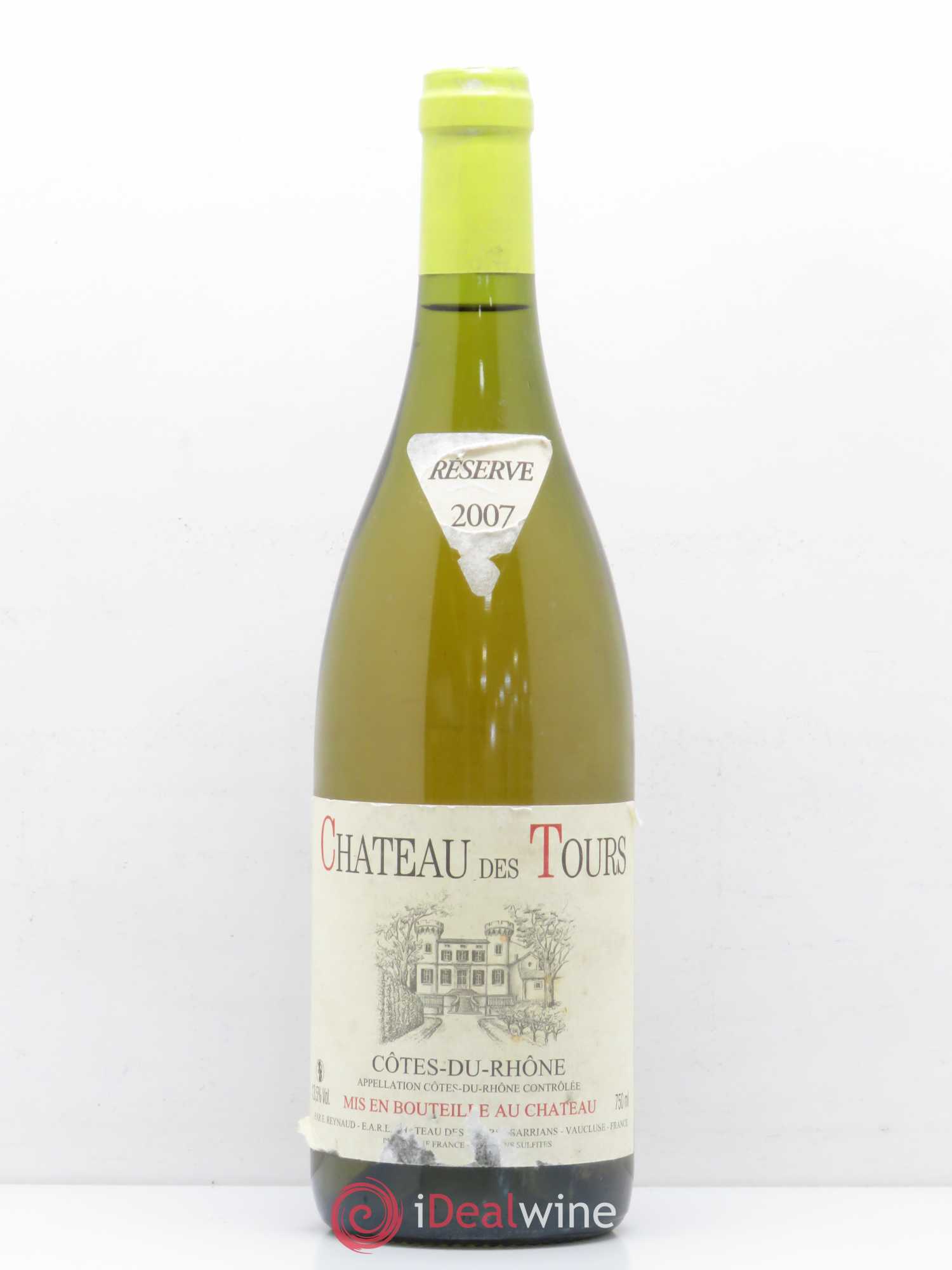Côtes-du-Rhône Château des Tours Emmanuel Reynaud 2007 - Lot de 1 bouteille - 0