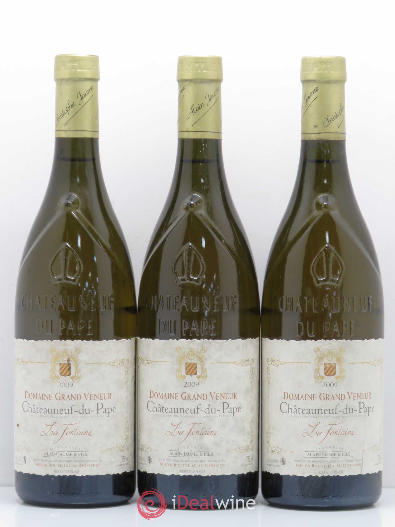 Châteauneuf-du-Pape La Fontaine Domaine Grand Veneur 2009 - Lot de 6 bouteilles - 1
