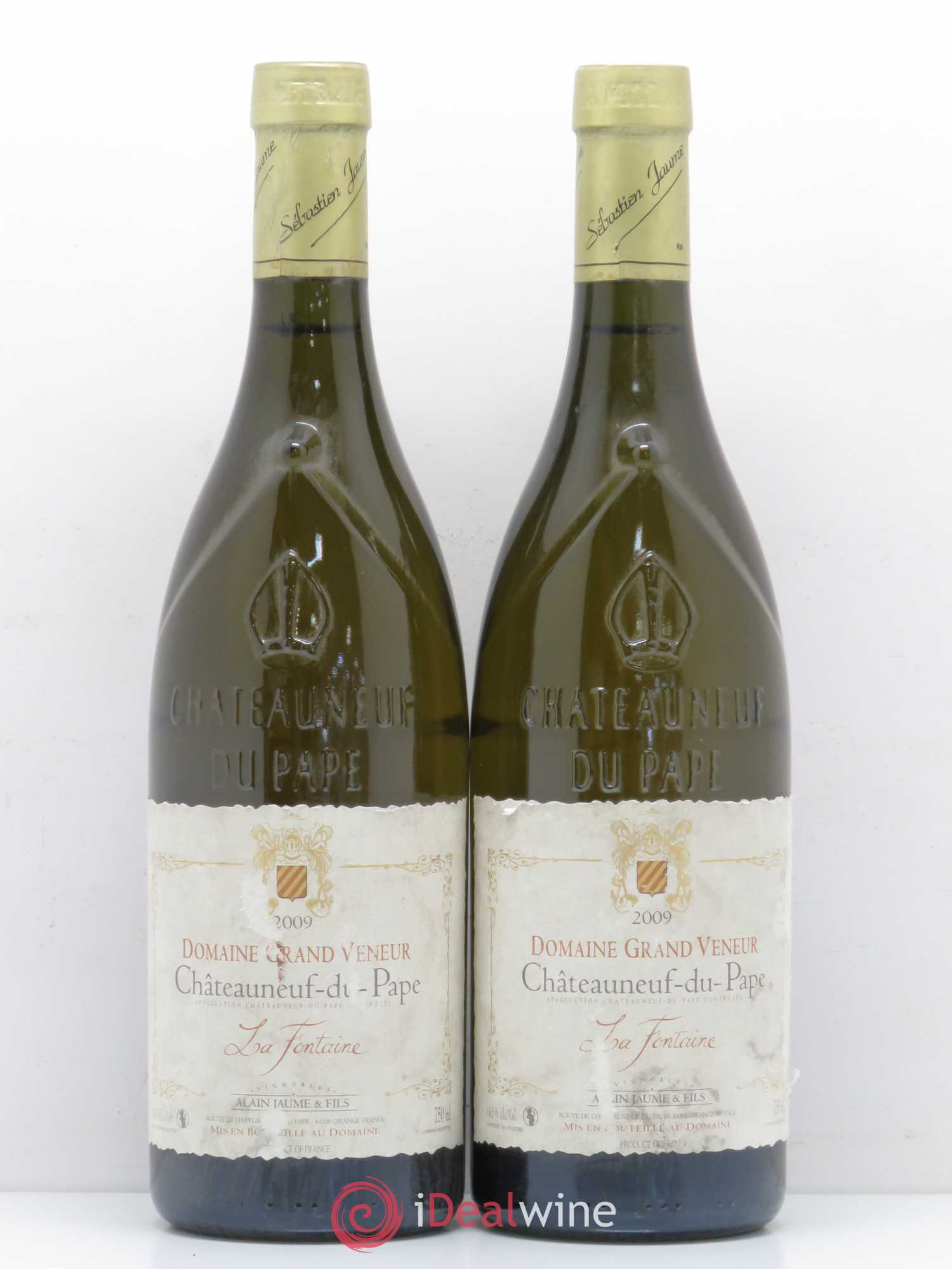 Châteauneuf-du-Pape La Fontaine Domaine Grand Veneur 2009 - Lot de 2 bouteilles - 0