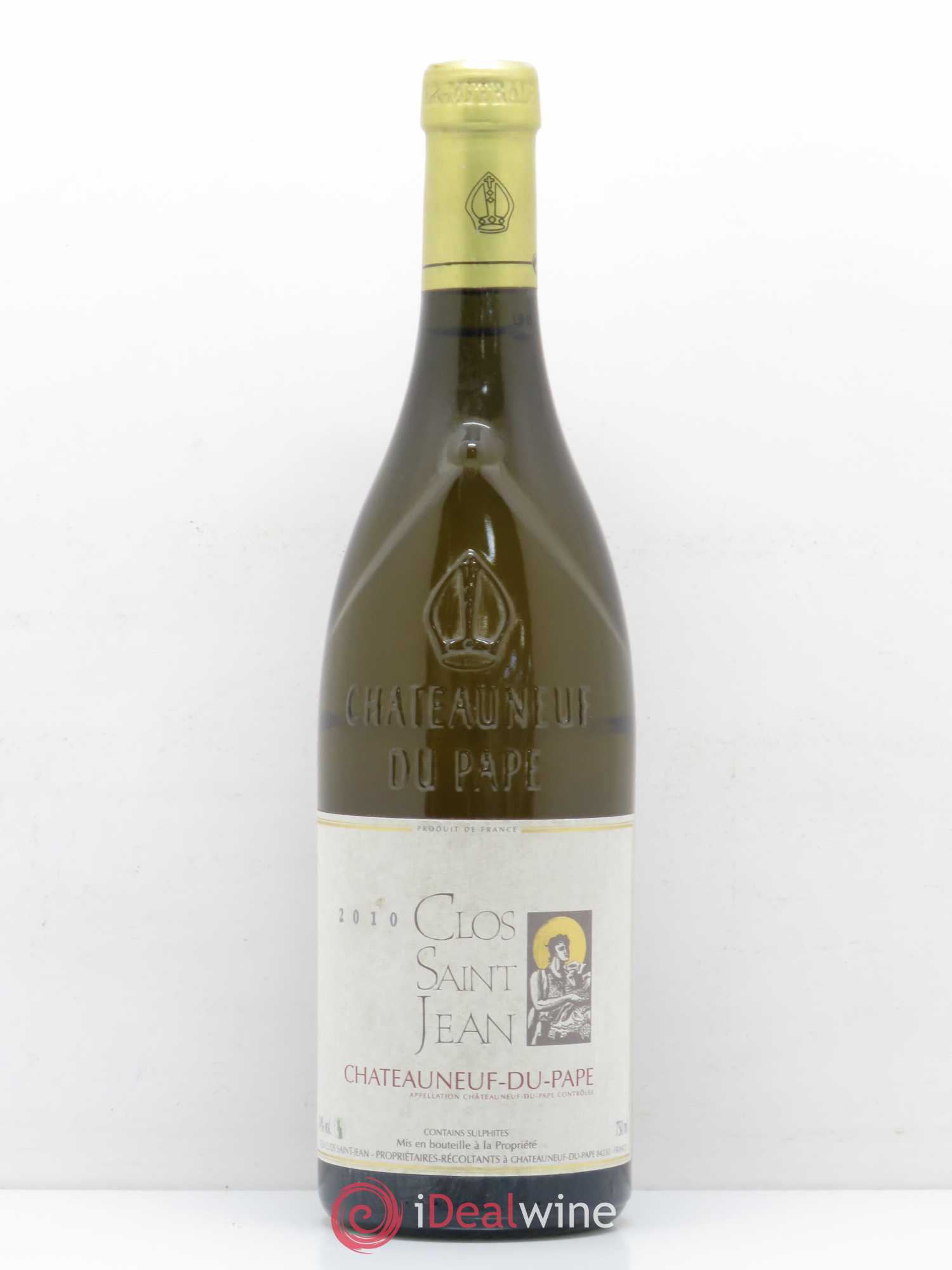 Châteauneuf-du-Pape Clos Saint Jean 2010 - Posten von 1 Flasche - 0