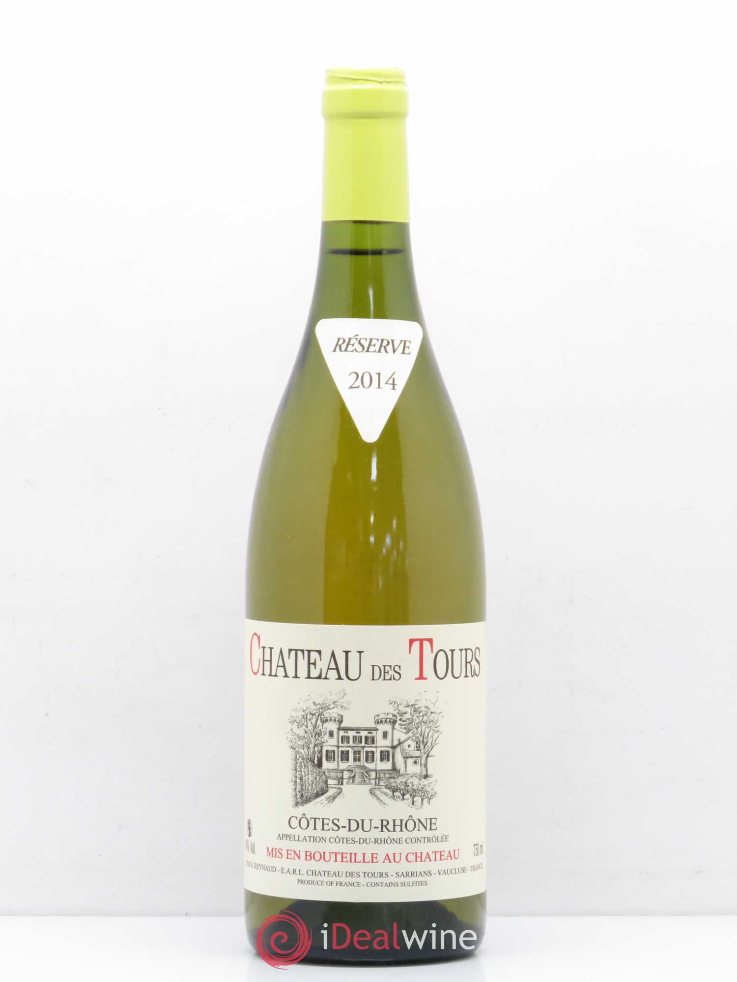 Côtes-du-Rhône Château des Tours Emmanuel Reynaud 2014 - Lot de 1 bouteille - 0