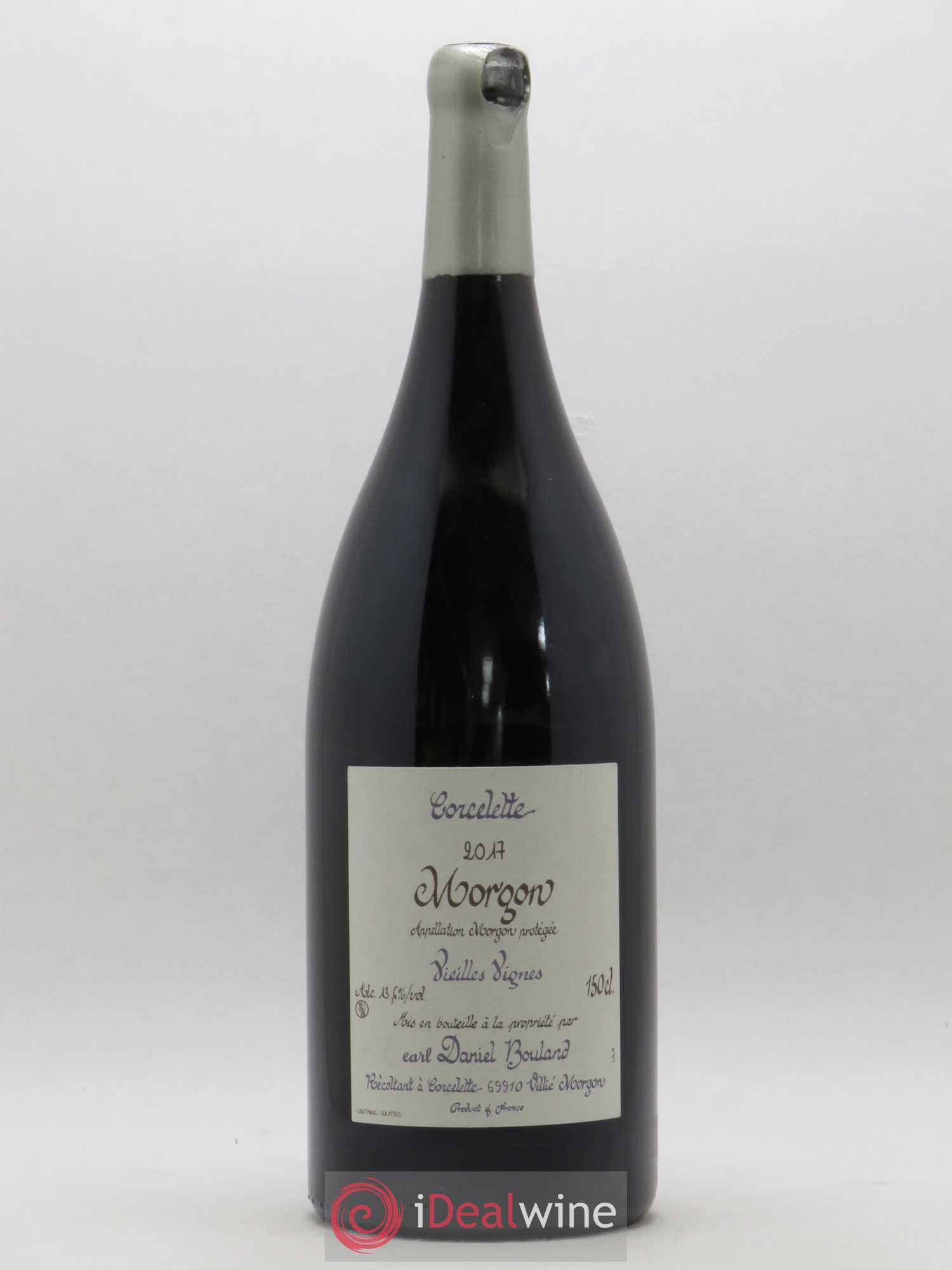 Morgon Corcelette Vieilles Vignes Daniel Bouland (Domaine) 2017 - Lot de 1 magnum - 0