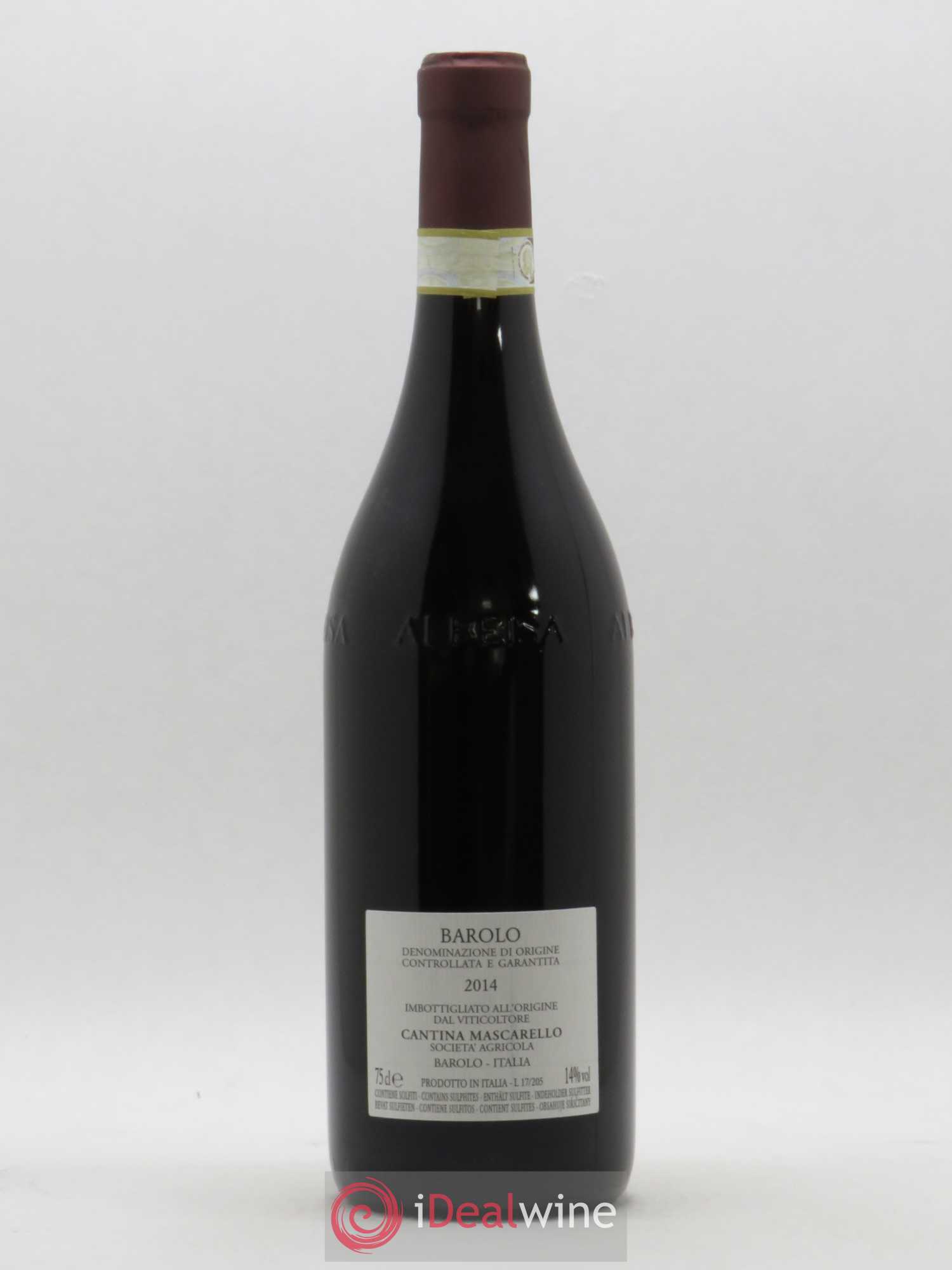 Barolo DOCG Bartolo Mascarello 2014 - Lot de 1 bouteille - 1
