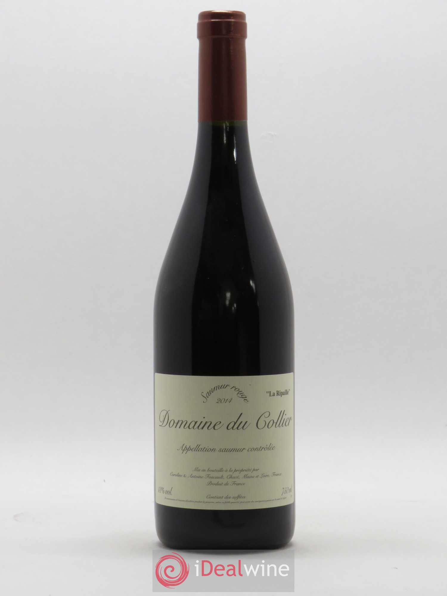 Saumur La Ripaille Domaine du Collier 2014 - Lot de 1 bouteille - 0