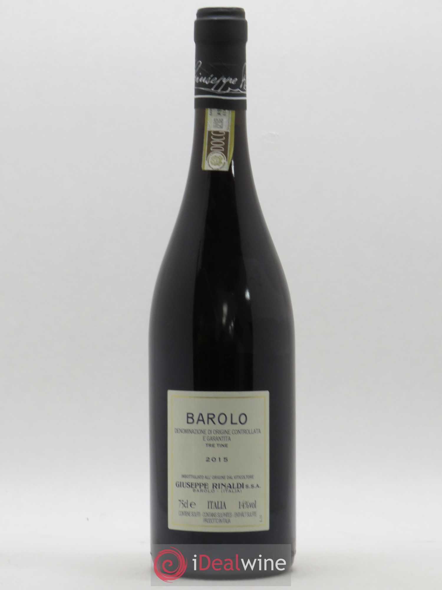 Barolo DOCG Tre Tine Giuseppe Rinaldi 2015 - Lotto di 1 bottiglia - 1