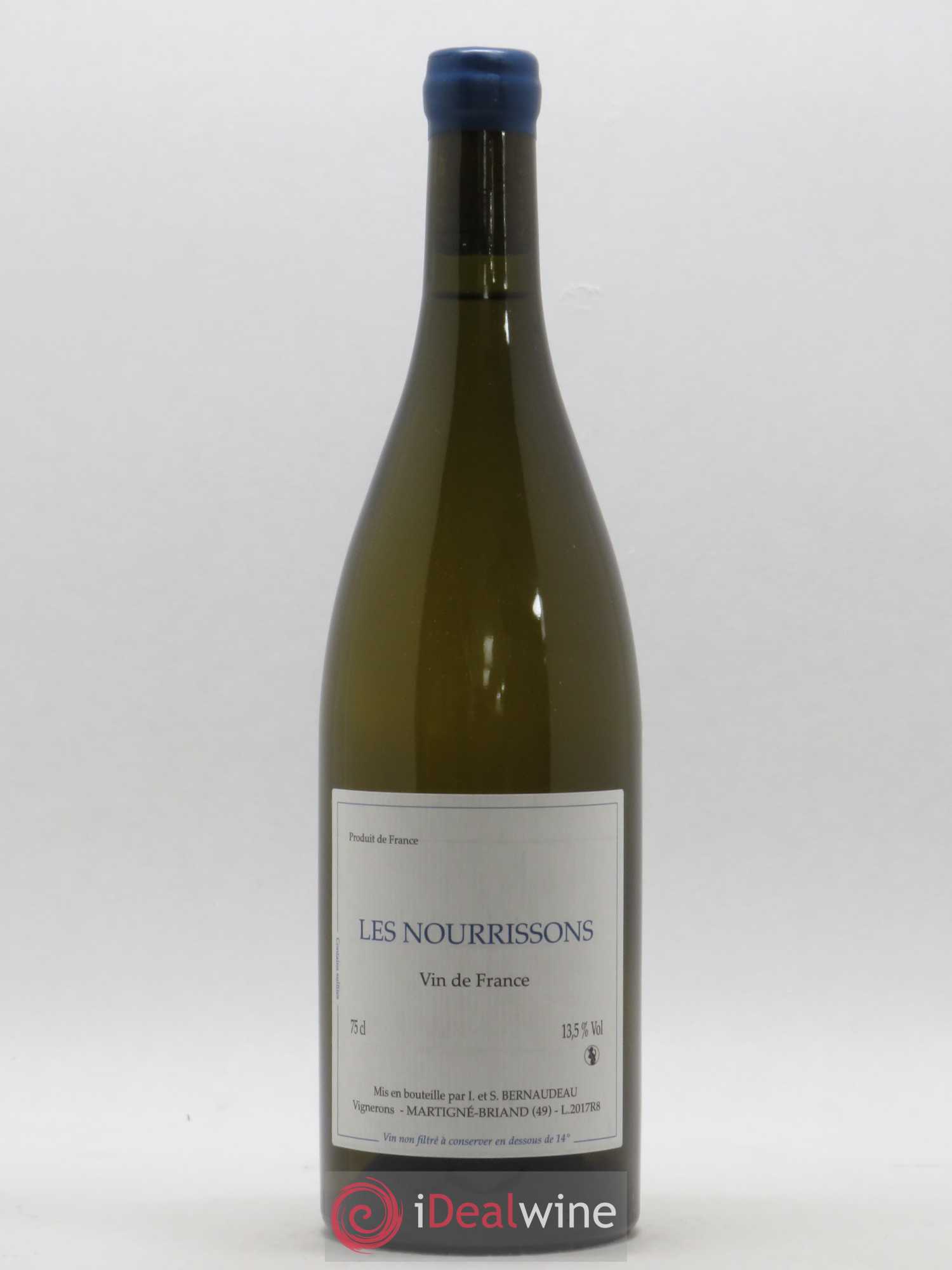 Vin de France Les Nourrissons Stéphane Bernaudeau 2017 - Lot de 1 bouteille - 0