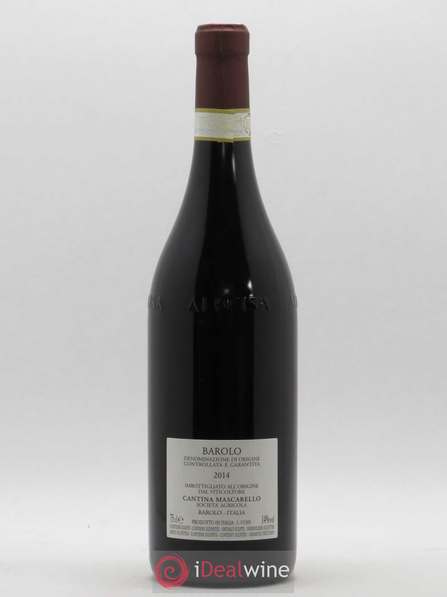 Barolo DOCG Bartolo Mascarello 2014 - Lot de 1 bouteille - 1