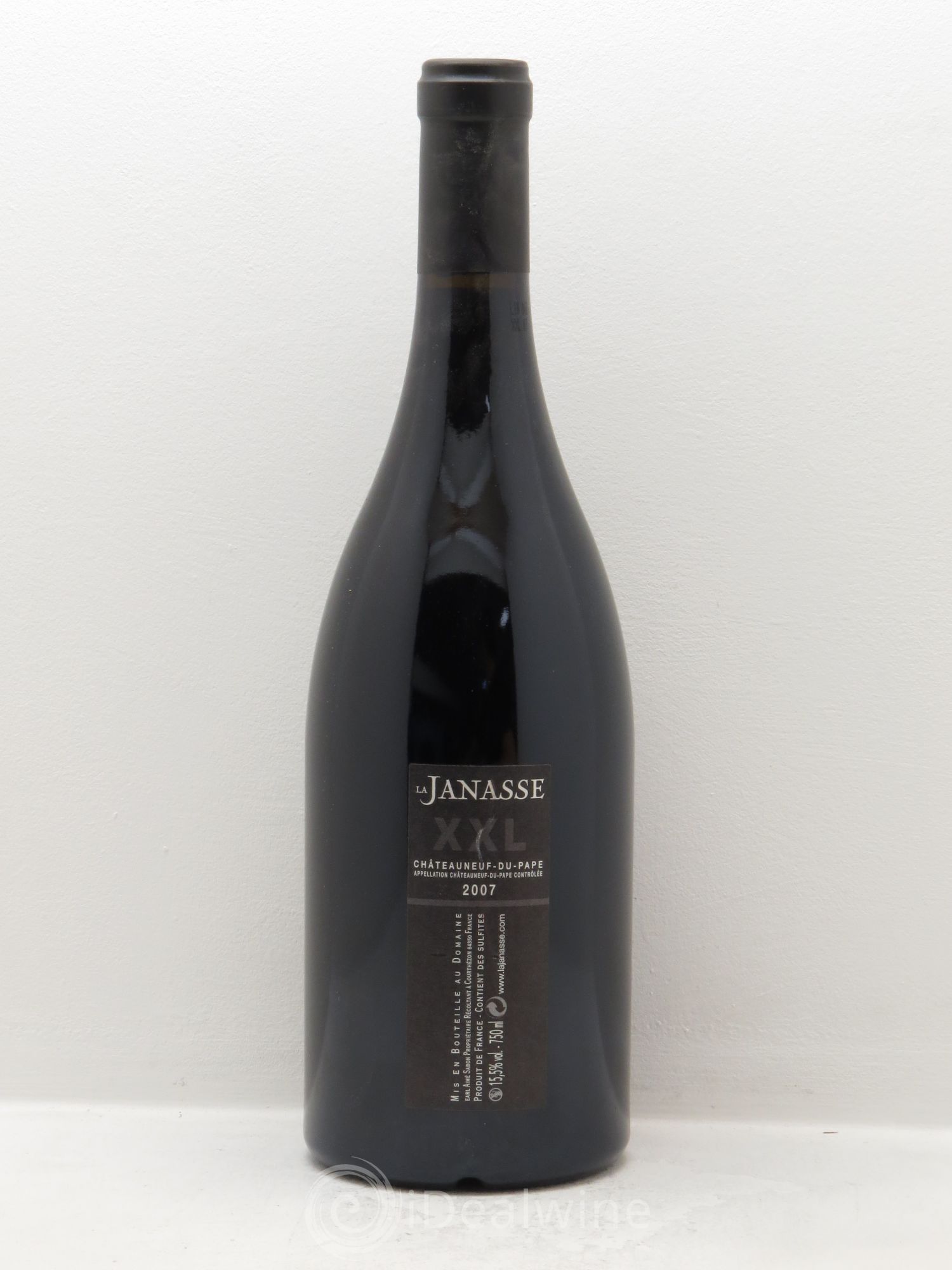 Châteauneuf-du-Pape Cuvée XXL La Janasse (Domaine de) 2007 - Lot de 1 bouteille - 1