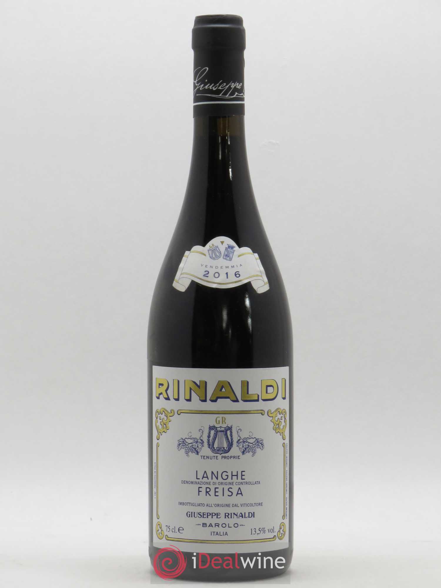Langhe DOC Freisa Giuseppe Rinaldi 2016 - Posten von 1 Flasche - 0