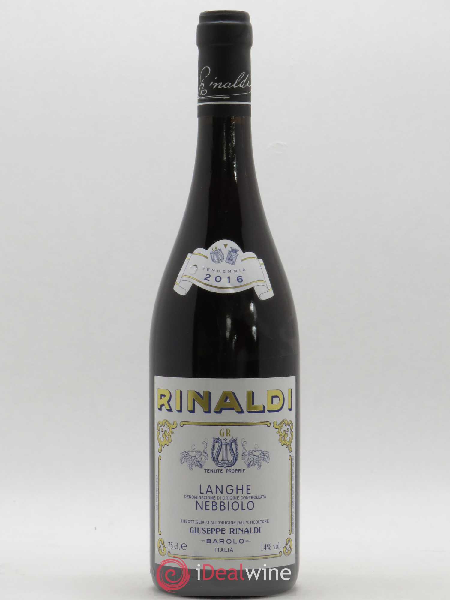Langhe DOC Nebbiolo Giuseppe Rinaldi 2016 - Posten von 1 Flasche - 0