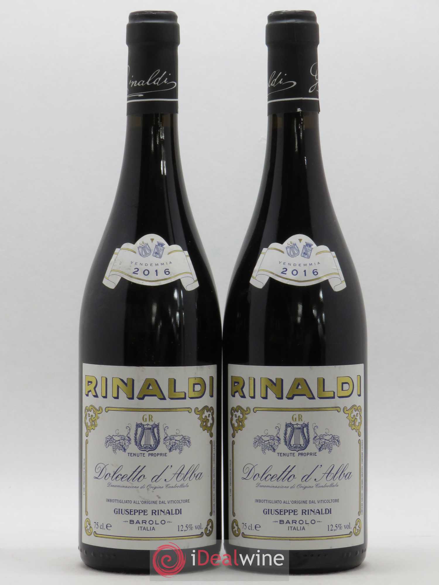 Dolcetto d'Alba DOC Giuseppe Rinaldi 2016 - Lot de 2 bouteilles - 0