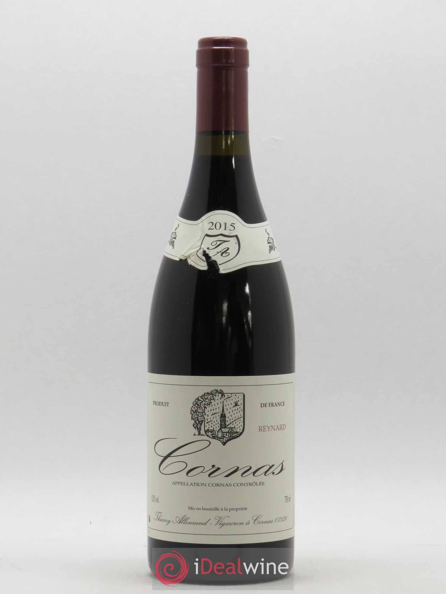 Cornas Reynard Thierry Allemand 2015 - Lot de 1 bouteille - 0