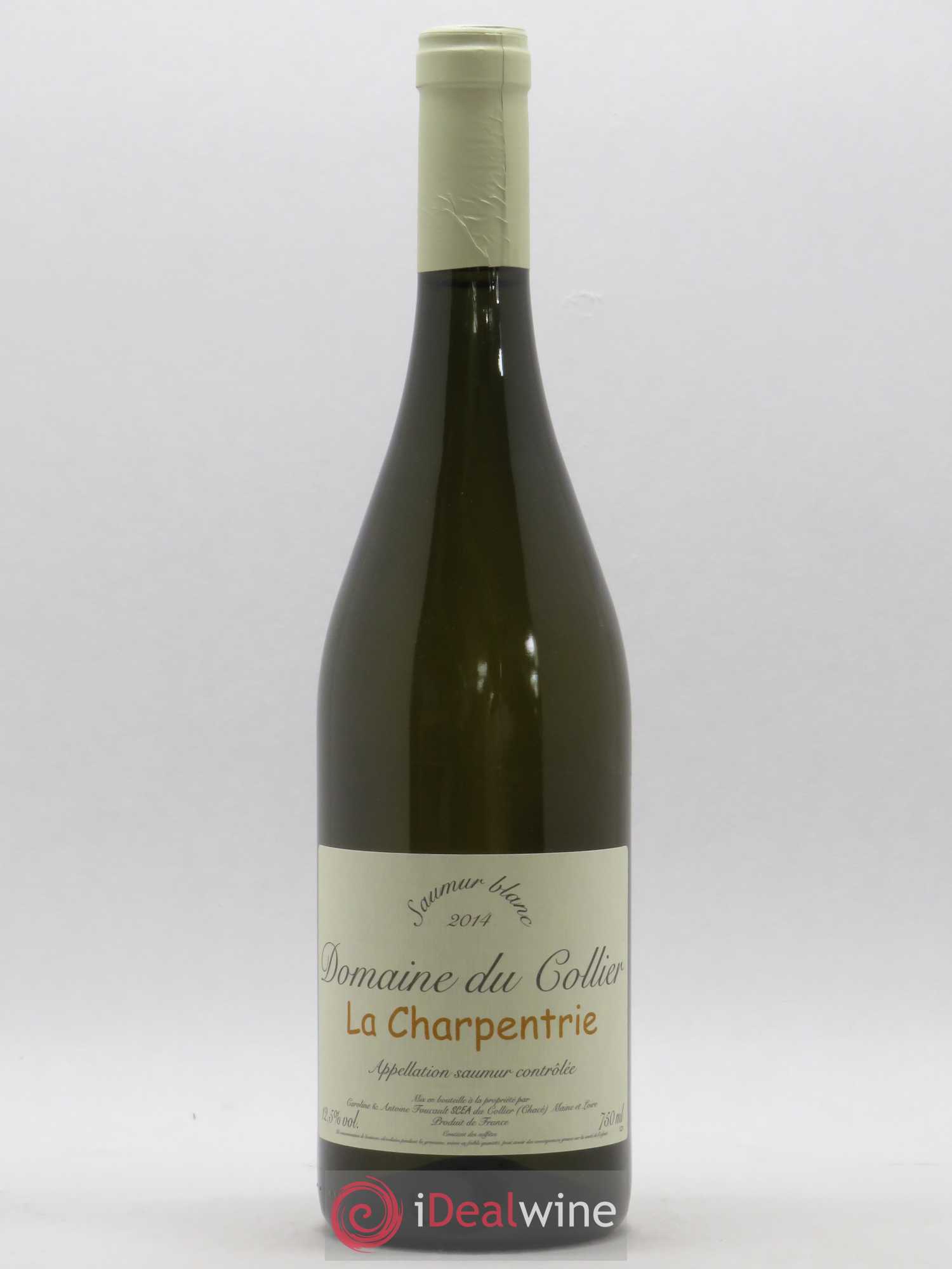 Saumur La Charpentrie Domaine du Collier 2014 - Lot de 1 bouteille - 0