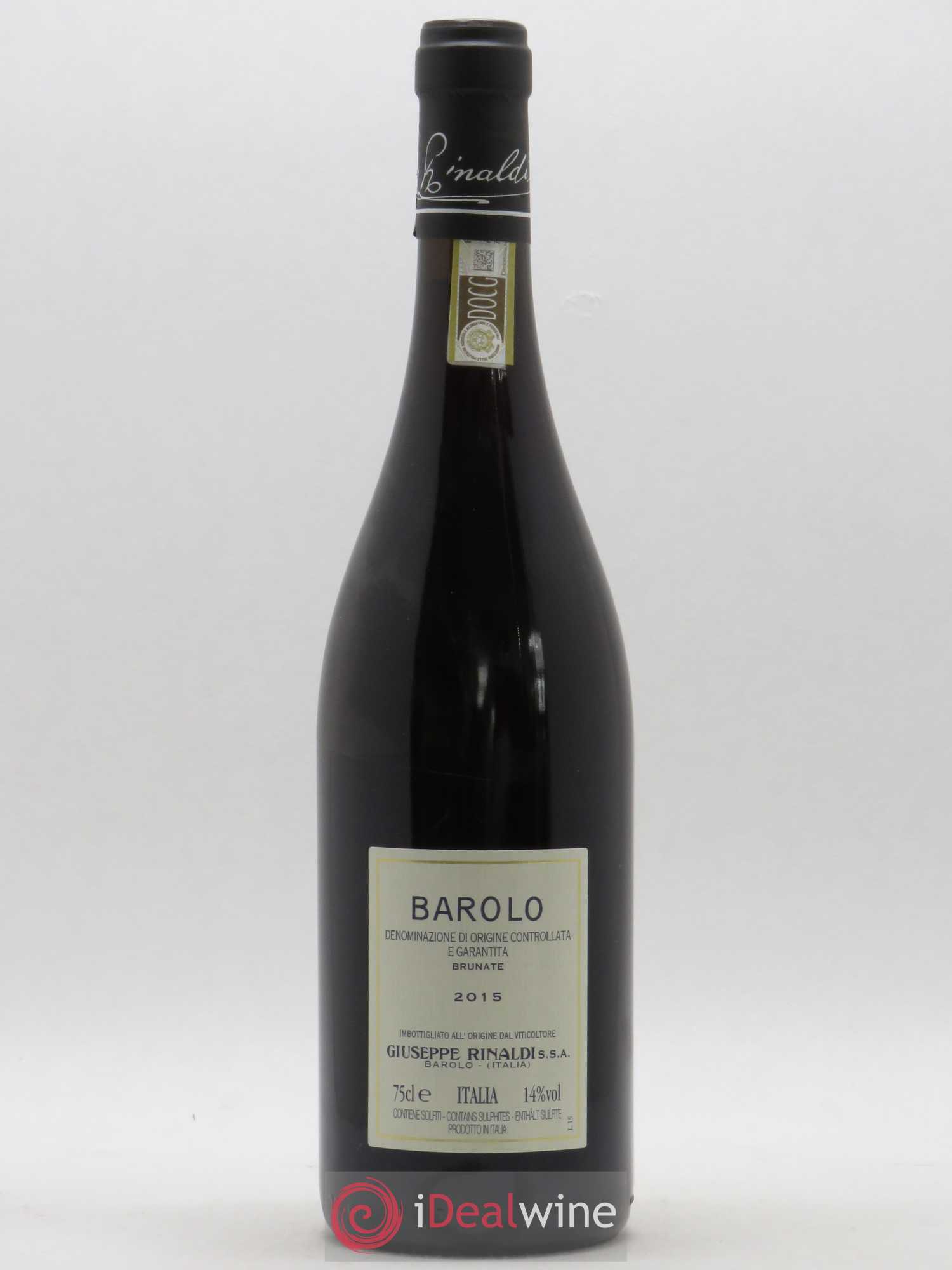 Barolo DOCG Brunate Giuseppe Rinaldi 2015 - Posten von 1 Flasche - 1