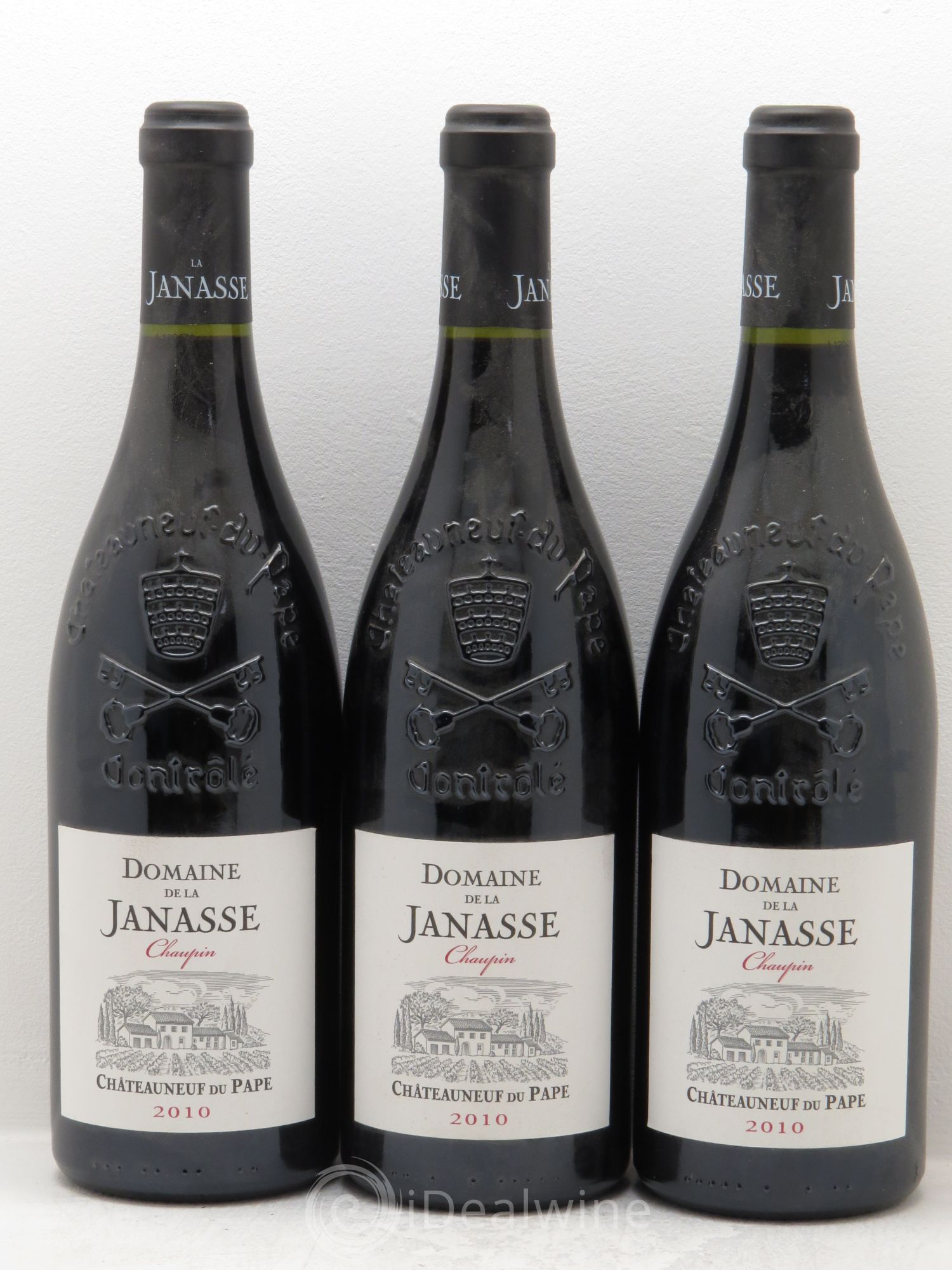 Châteauneuf-du-Pape Cuvée Chaupin La Janasse (Domaine de) 2010 - Lot de 3 bouteilles - 0