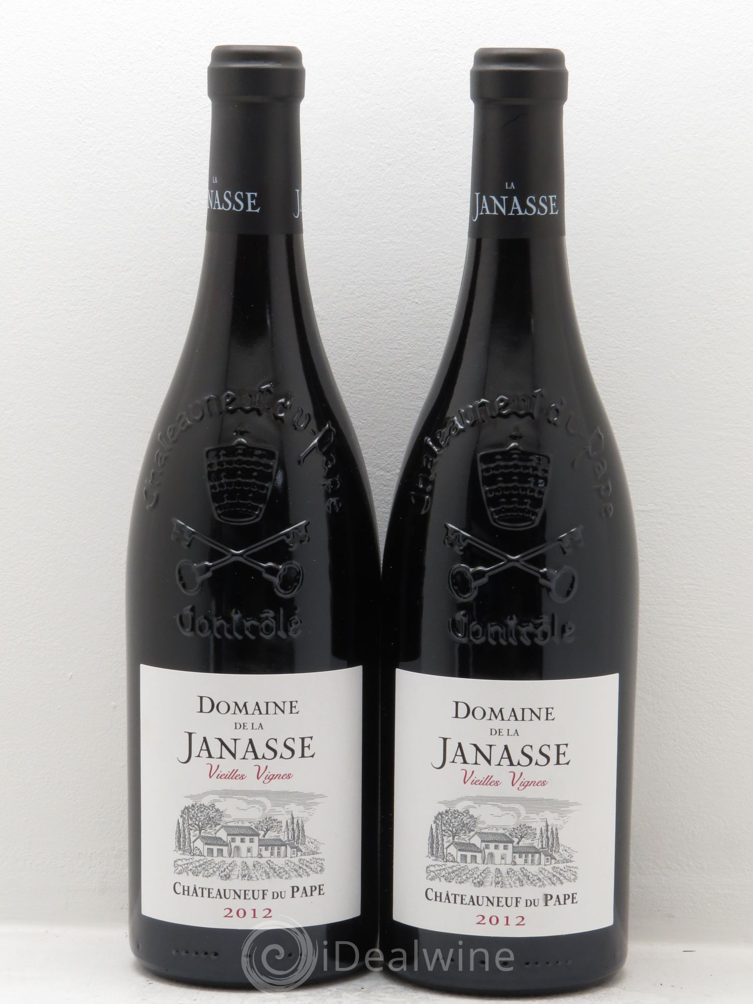 Châteauneuf-du-Pape Cuvée Vieilles Vignes La Janasse (Domaine de) 2012 - Lot de 2 bouteilles - 0