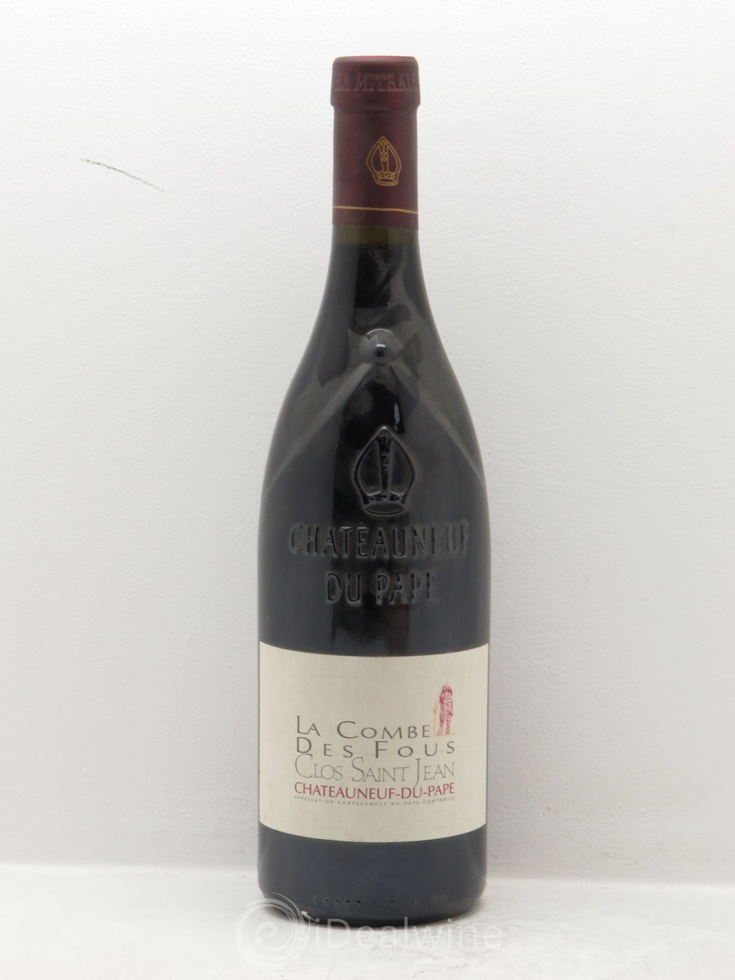 Châteauneuf-du-Pape Clos Saint-Jean La Combe des Fous Pascal et Vincent Maurel 2009 - Lot de 1 bouteille - 0