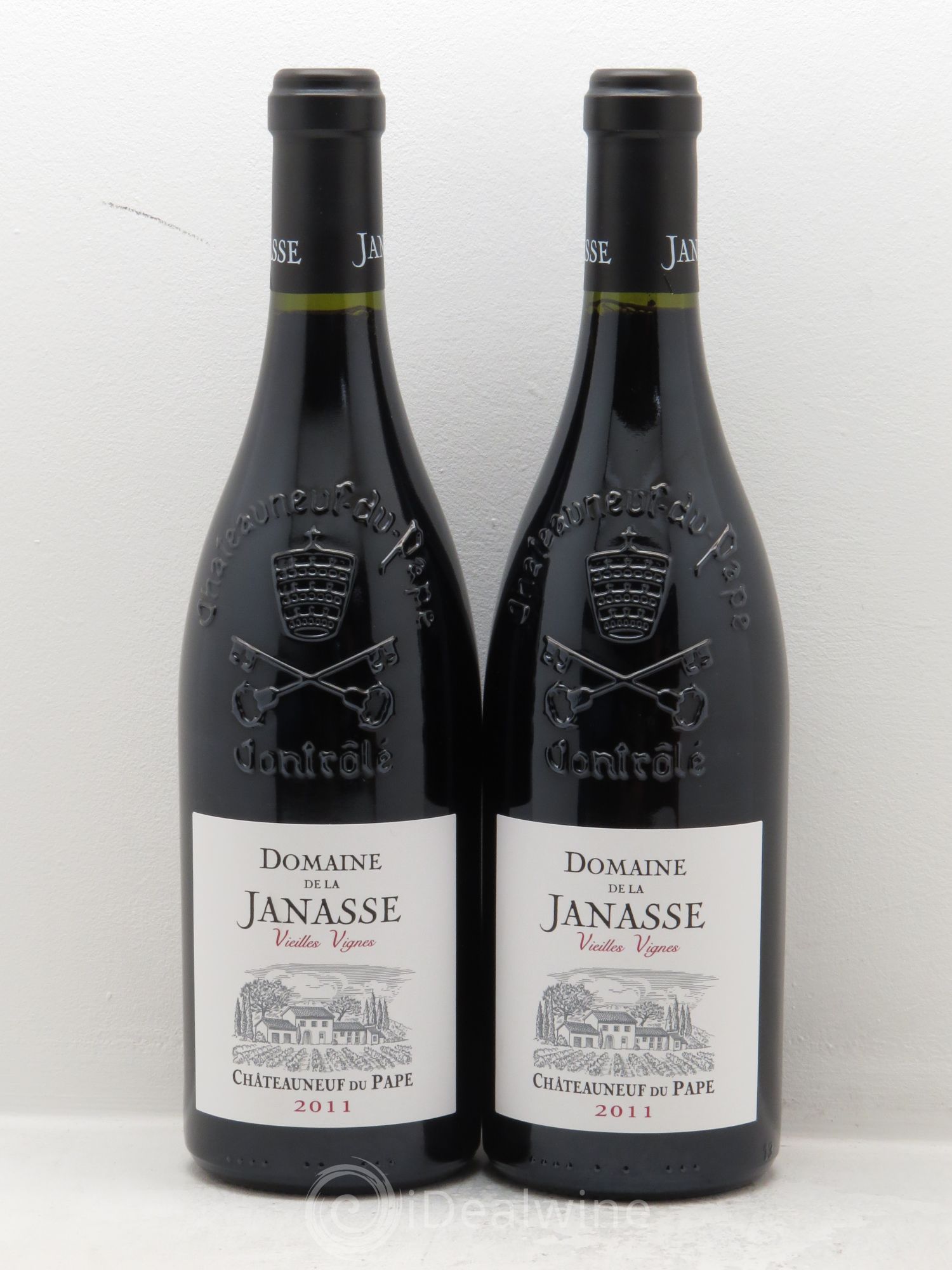 Châteauneuf-du-Pape Cuvée Vieilles Vignes La Janasse (Domaine de) 2011 - Lot de 2 bouteilles - 0
