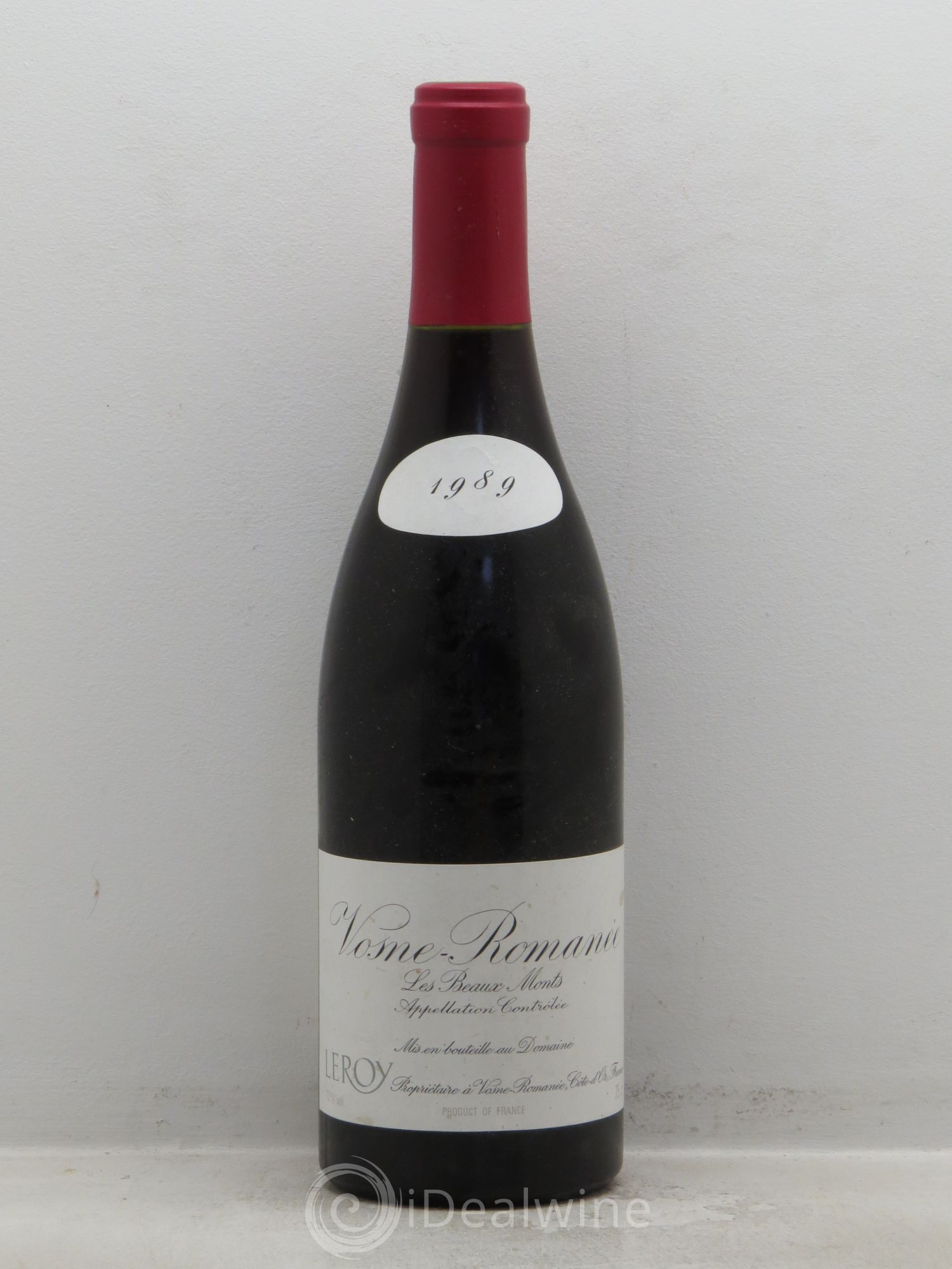 Vosne-Romanée Beaux Monts 1989 - Posten von 1 Flasche - 0