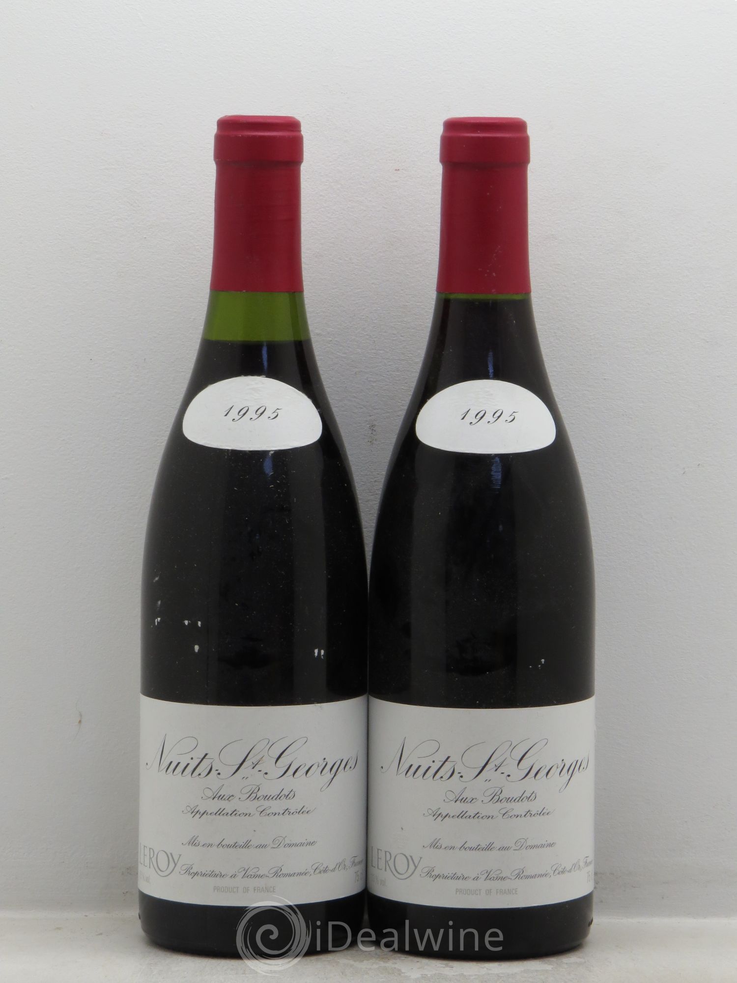 Nuits-Saint-Georges Aux Boudots 1995 - Lot de 2 bouteilles - 0