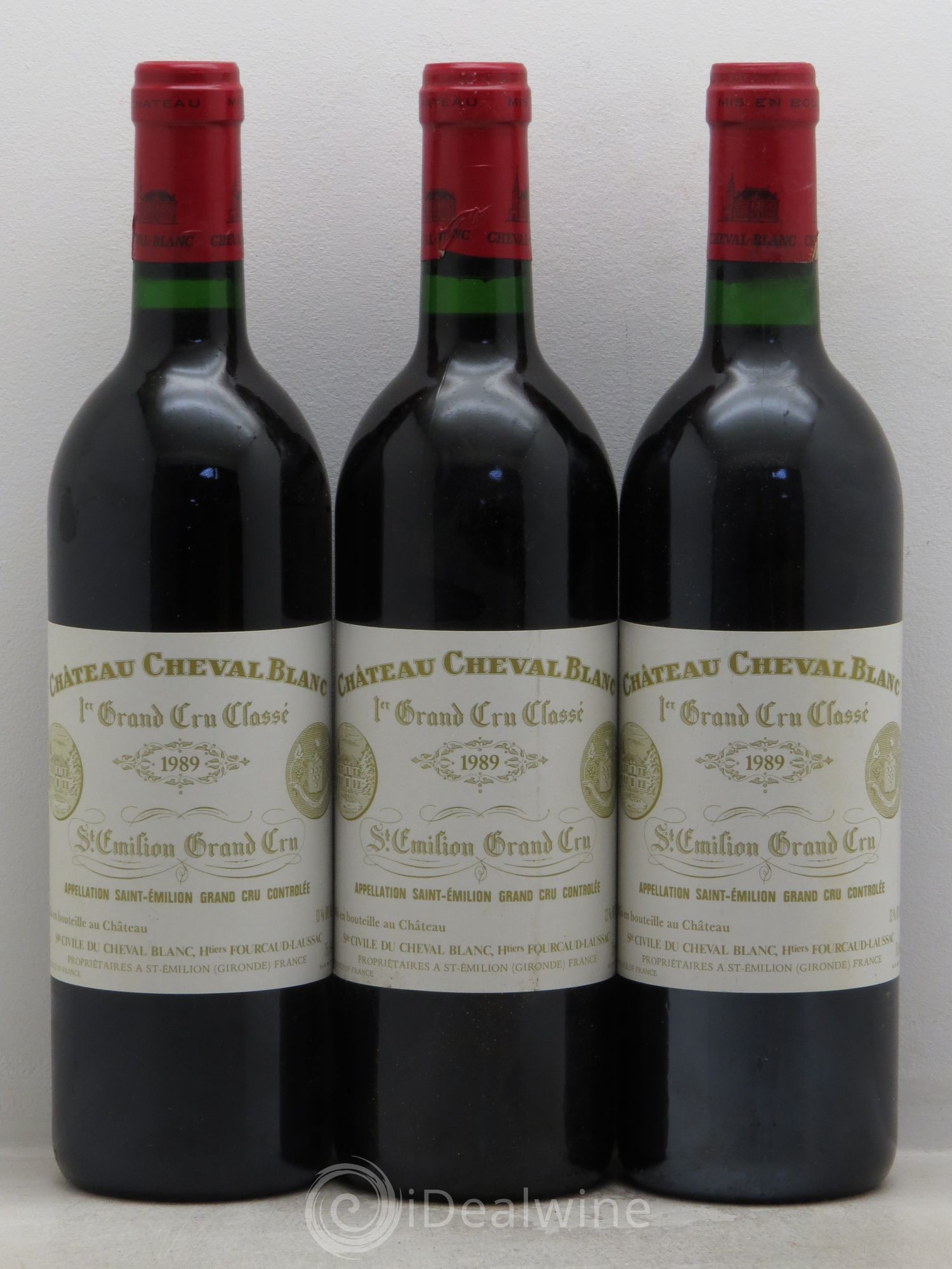 Château Cheval Blanc 1er Grand Cru Classé A 1989 - Lot de 6 bouteilles - 2