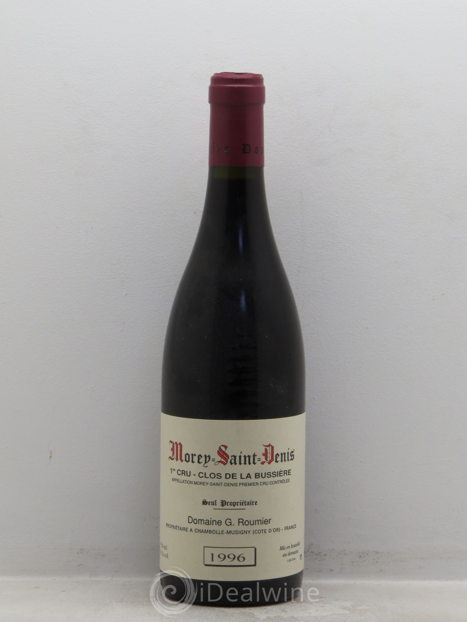 Morey-Saint-Denis 1er Cru Clos de la Bussière Georges Roumier (Domaine) 1996 - Lot de 1 bouteille - 0