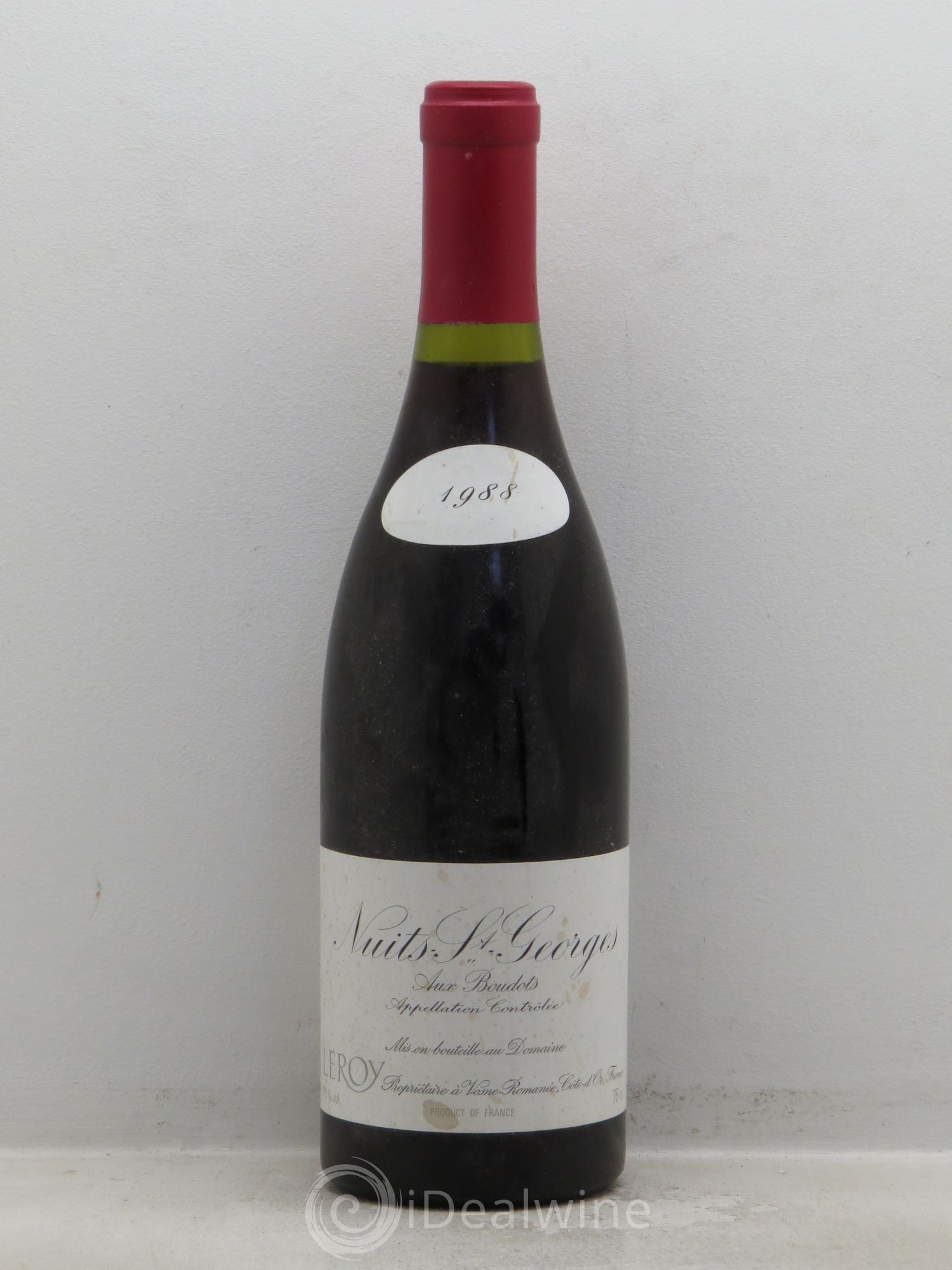 Nuits-Saint-Georges Aux Boudots 1988 - Lot de 1 bouteille - 0