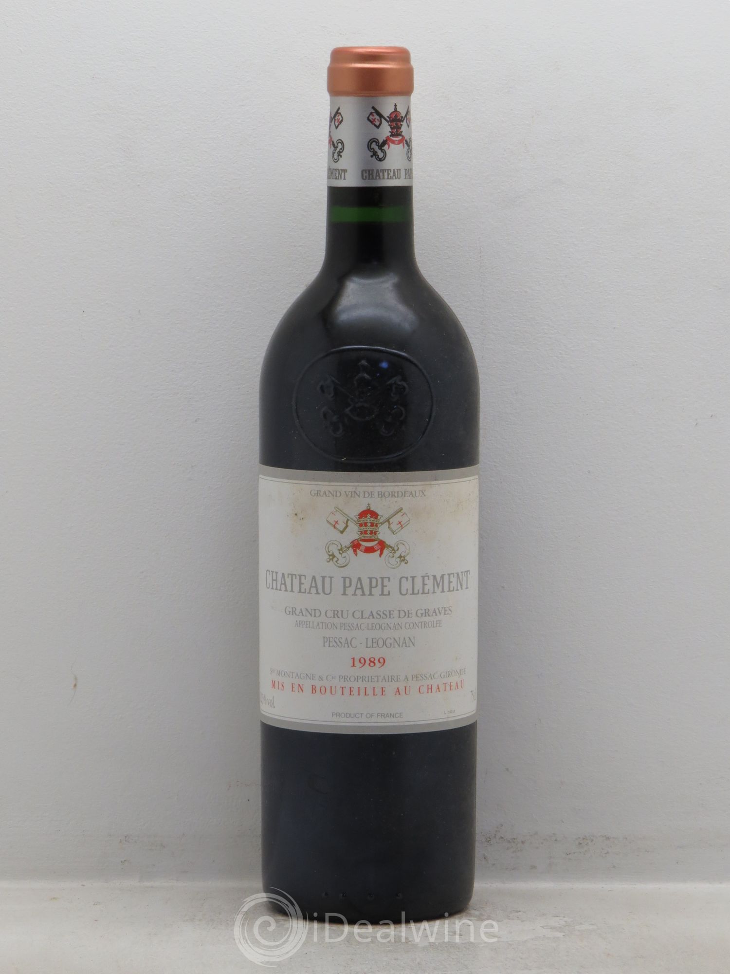 Château Pape Clément Cru Classé de Graves 1989 - Lot de 6 bouteilles - 0
