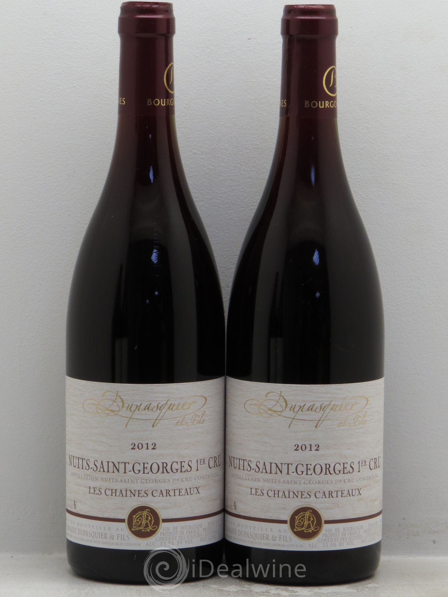 Nuits-Saint-Georges 1er Cru 2012 - Lot de 2 bouteilles - 0