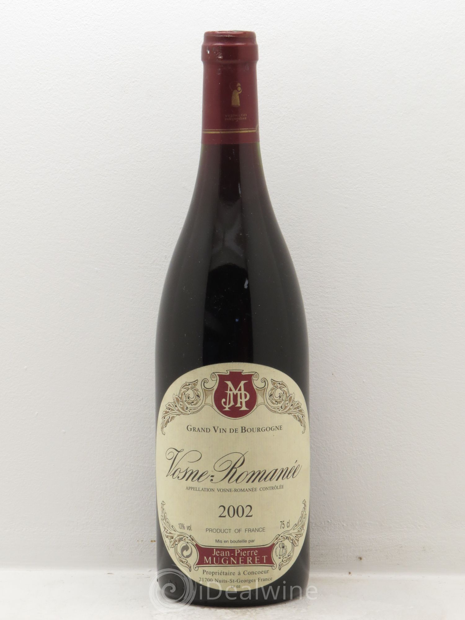 Vosne-Romanée Jean-Pierre Mugneret 2002 - Lot de 1 bouteille - 0