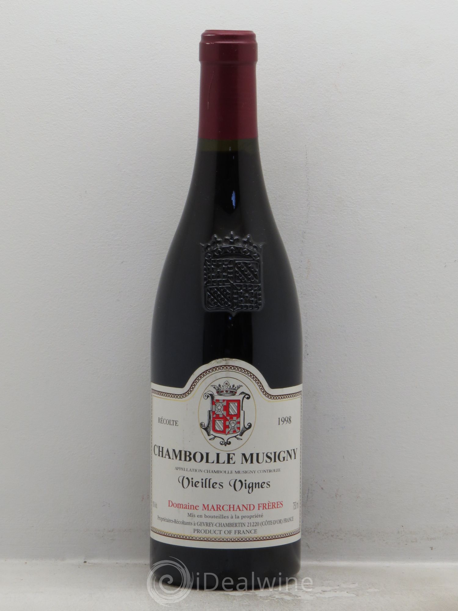 Chambolle-Musigny Vieilles Vignes Marchand Frères 1998 - Lot de 1 bouteille - 0