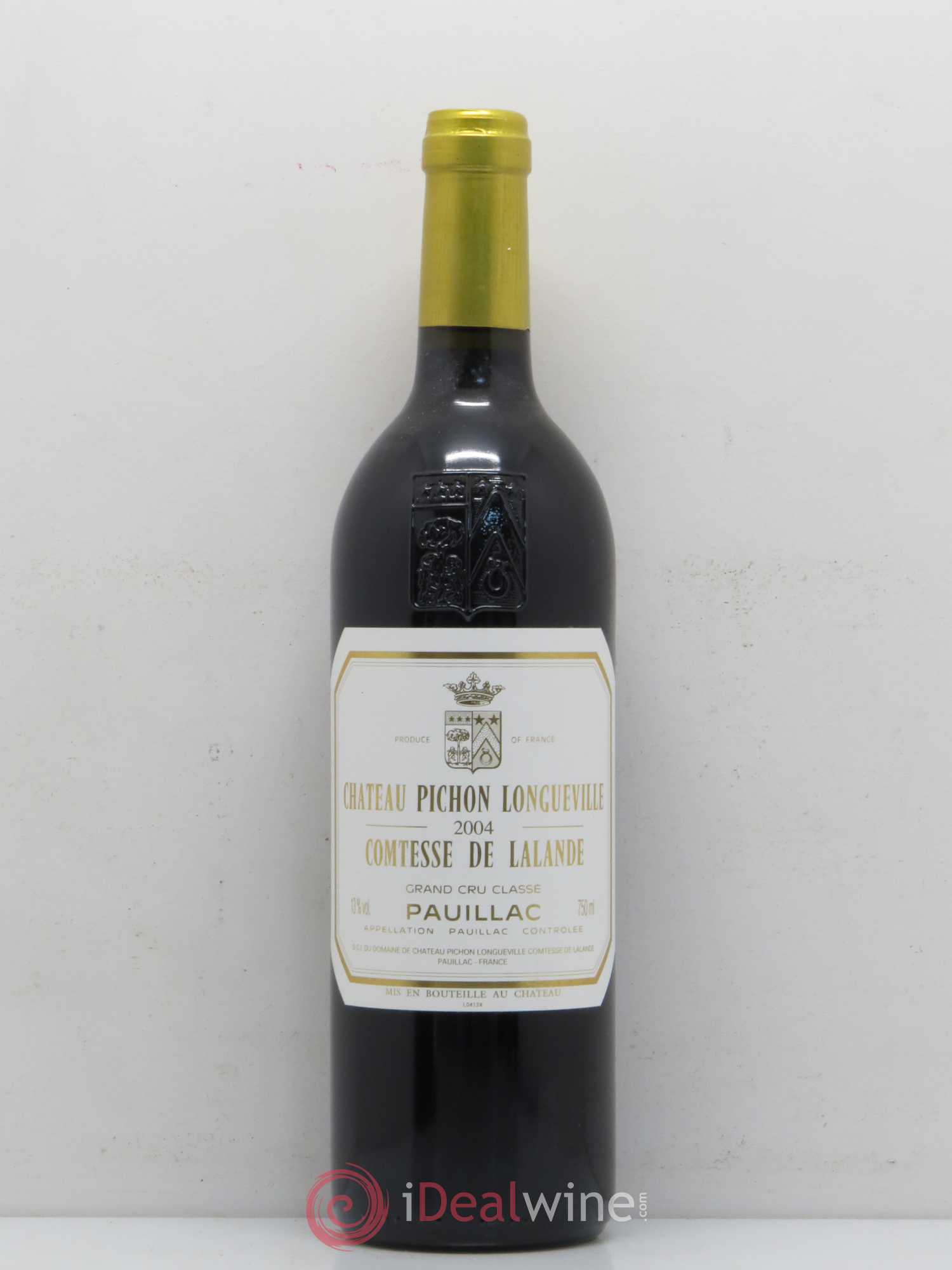 Château Pichon Longueville Comtesse de Lalande 2ème Grand Cru Classé 2004 - Lot de 1 bouteille - 0