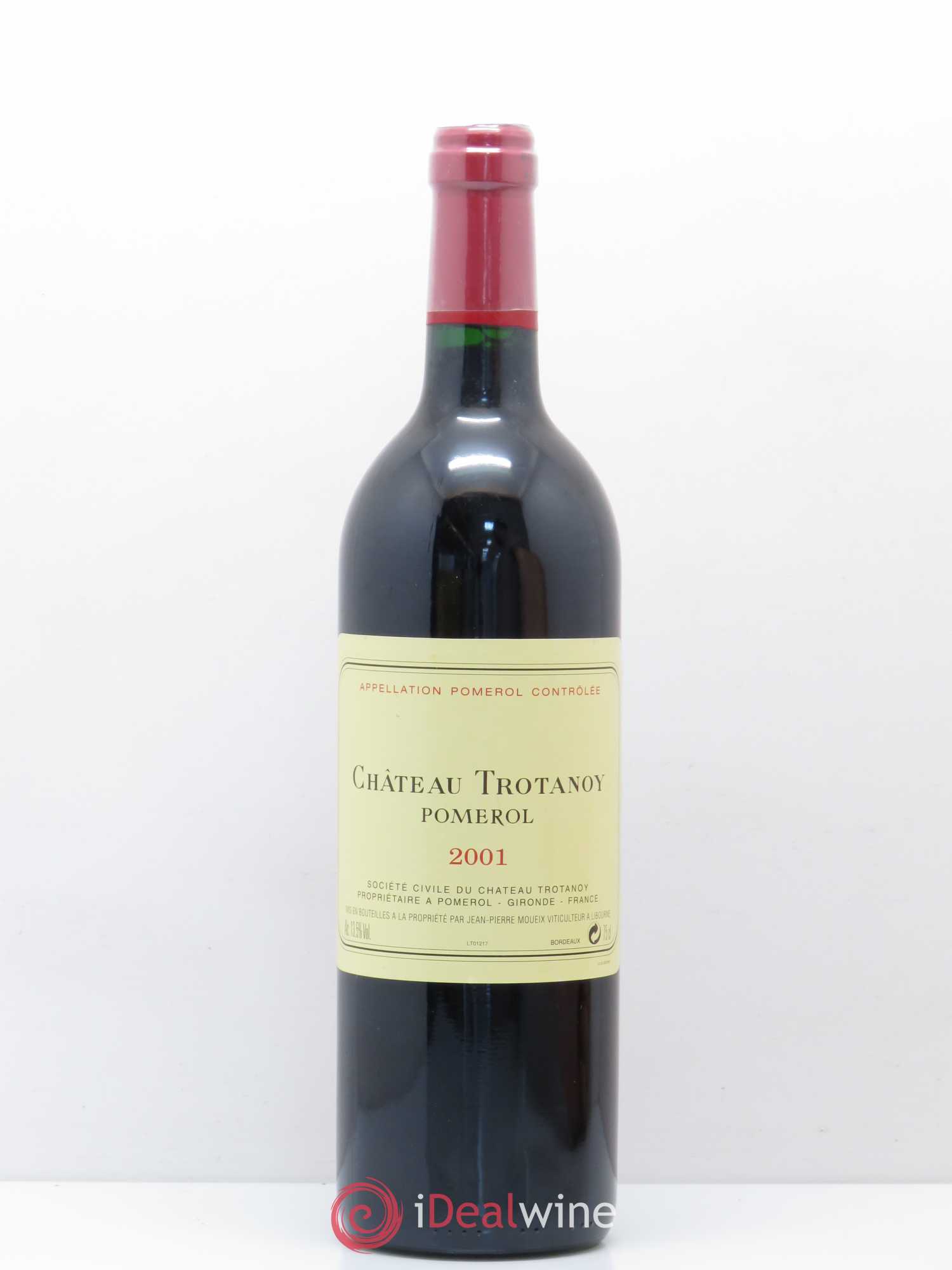 Château Trotanoy 2001 - Lot de 1 bouteille - 0