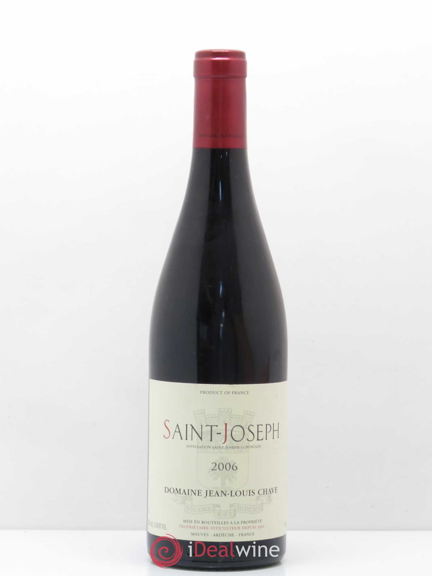 Saint-Joseph Jean-Louis Chave 2006 - Lot de 1 bouteille - 0