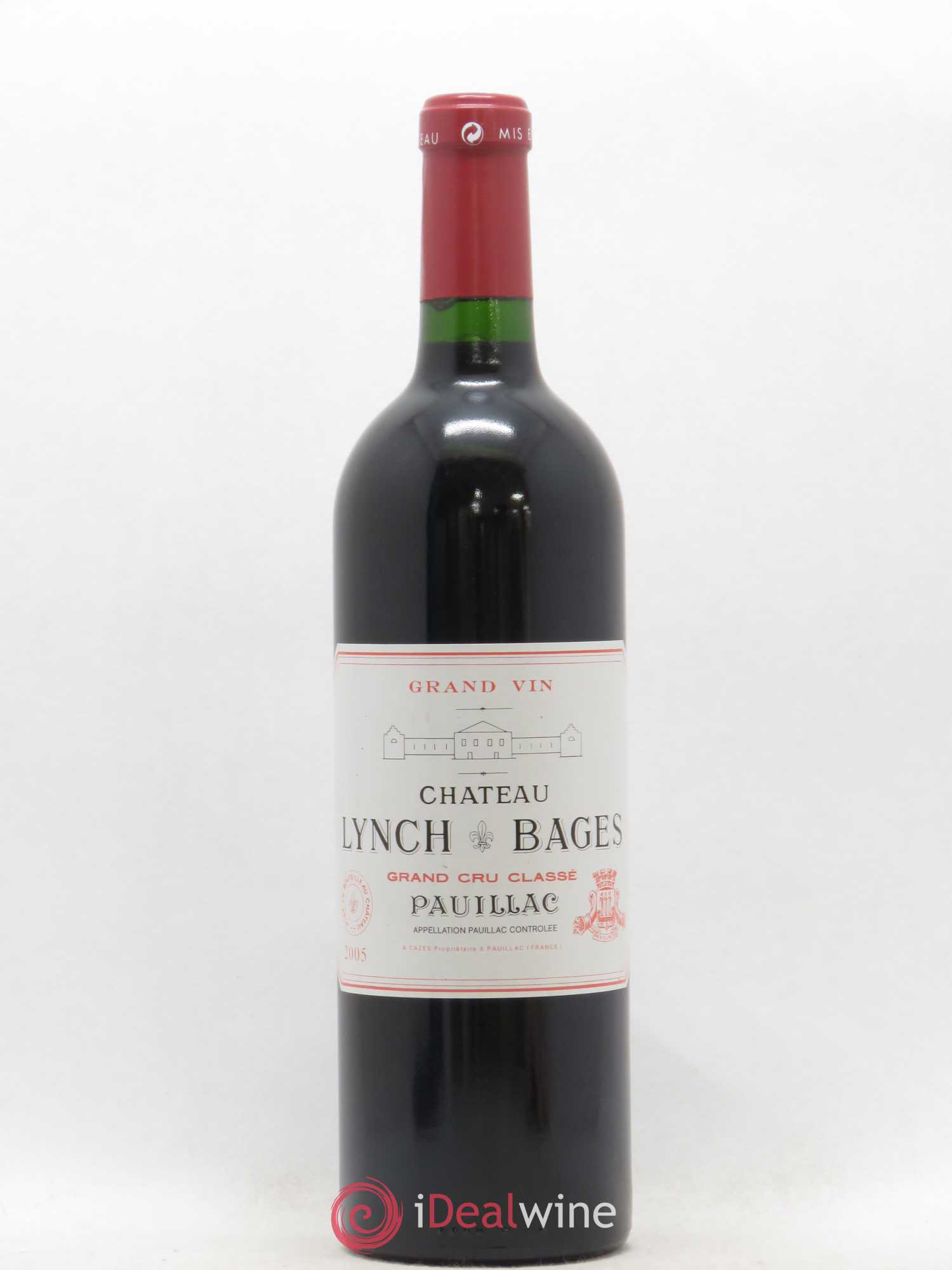 Château Lynch Bages 5ème Grand Cru Classé (sans prix de réserve) 2005 - Lot de 1 bouteille - 0