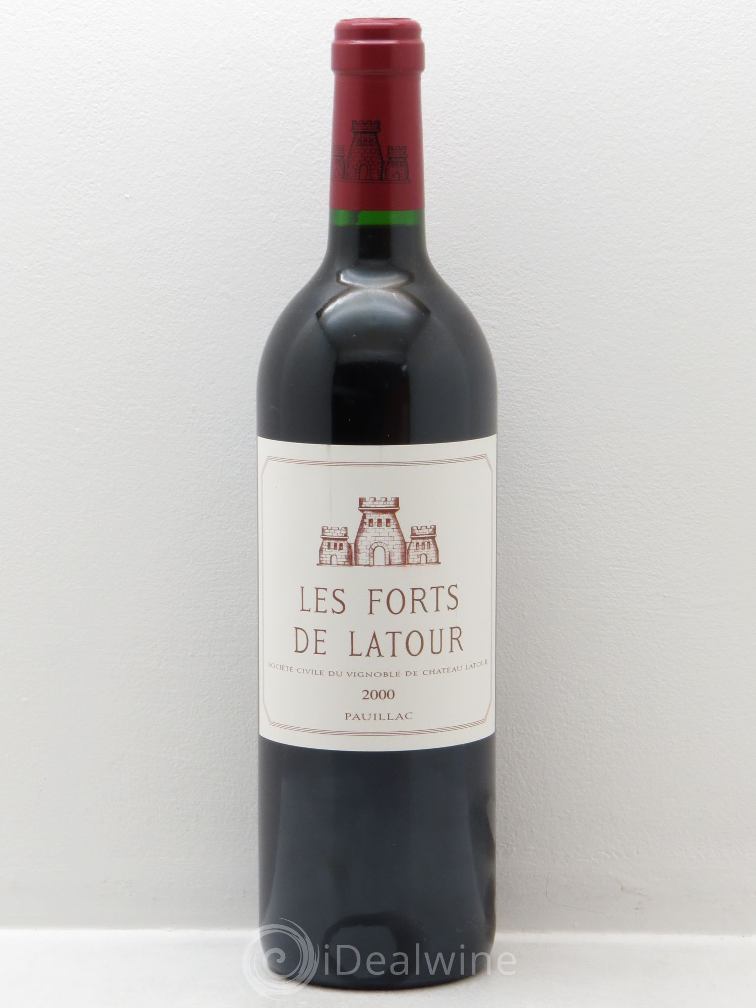 Les Forts de Latour Second Vin 2000 - Lot de 1 bouteille - 0