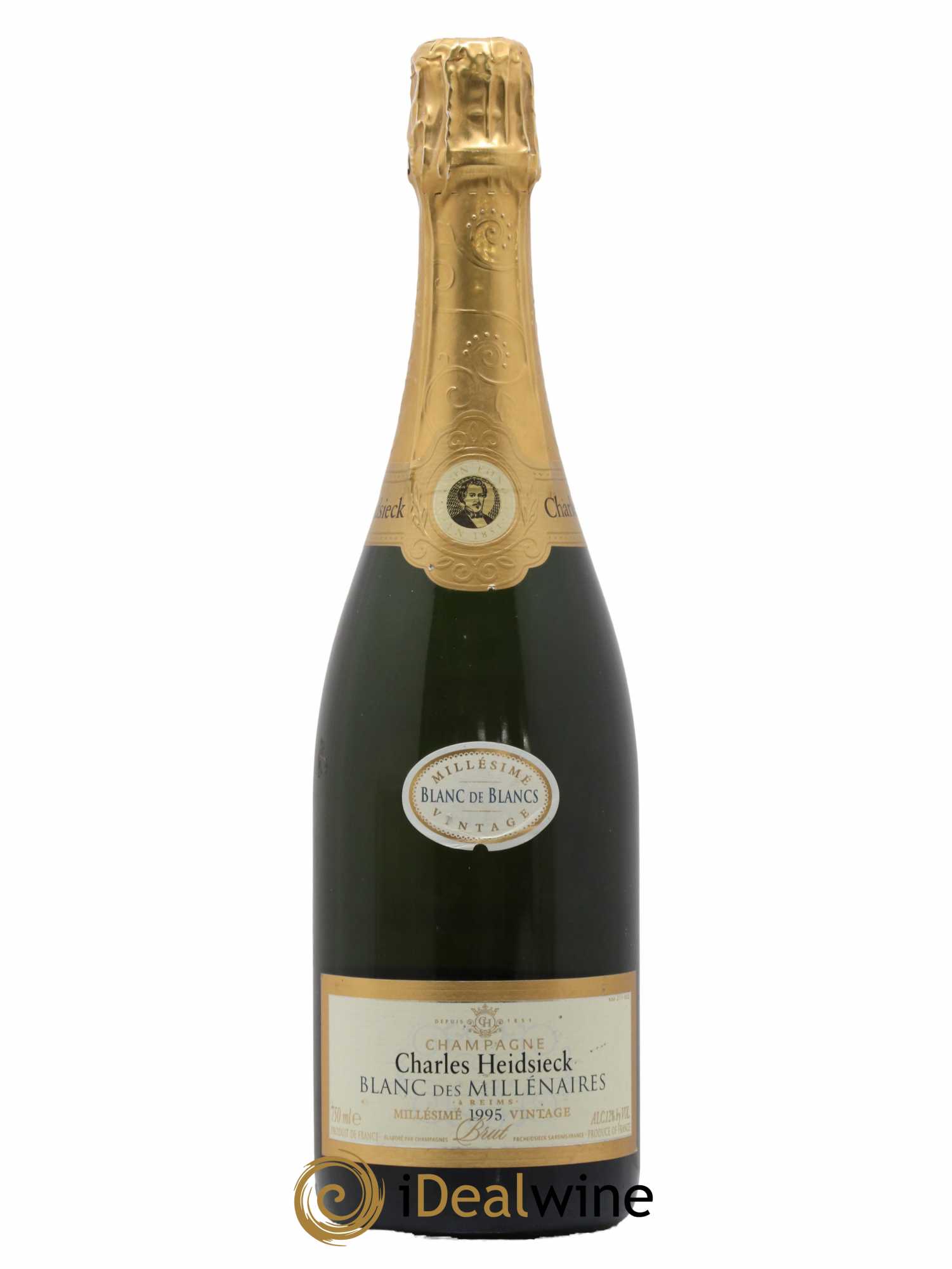 Blanc de Blancs Blanc des Millénaires Brut Charles Heidsieck 1995 - Lot of 1 bottle - 0