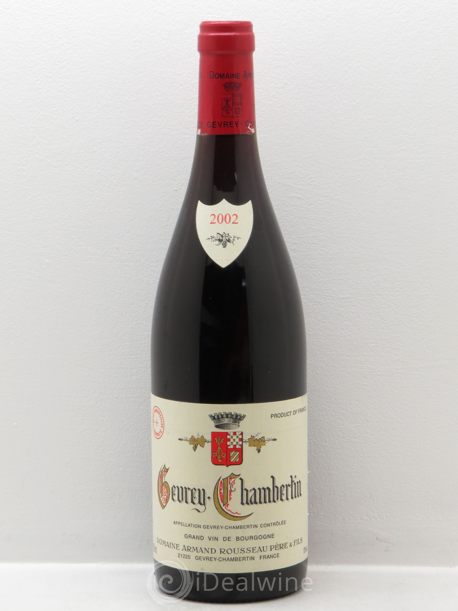 Gevrey-Chambertin Armand Rousseau (Domaine) 2002 - Lot de 1 bouteille - 0